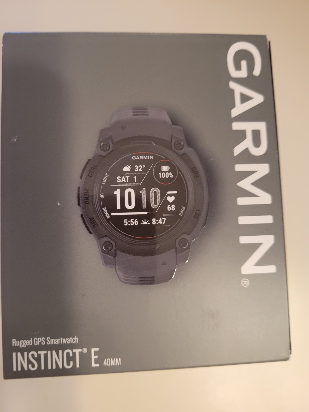 Garmin Instinct® E 40mm, Rugged Outdoor GPS Smartwatch, 24/7 Health Monitoring,