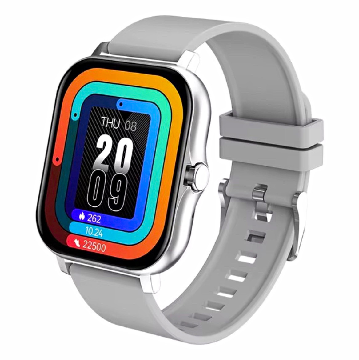 Smart Watch Bluetooth Call 1.69” HD Touch Screen Fitness Tracker Heart Rate