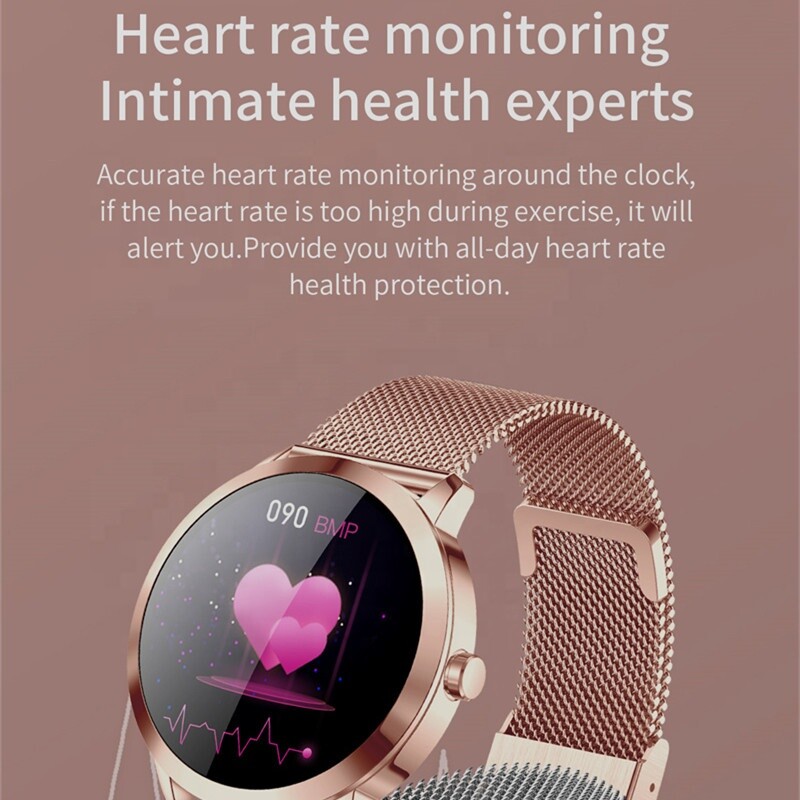 Women Fashion Smart Watch Heart Rate Blood Pressure Sleep Monitor-New