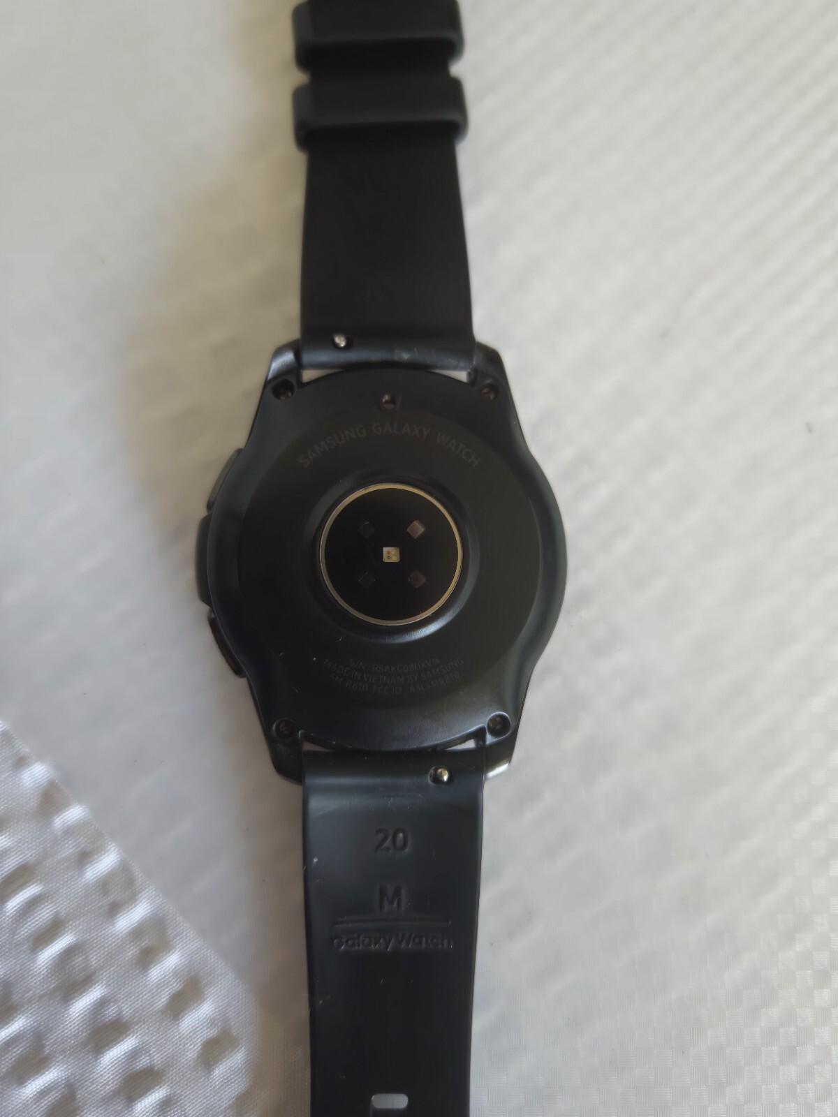 Samsung Galaxy Watch SM-R810 42mm Midnight Black Stainless Steel GPS. Read!!
