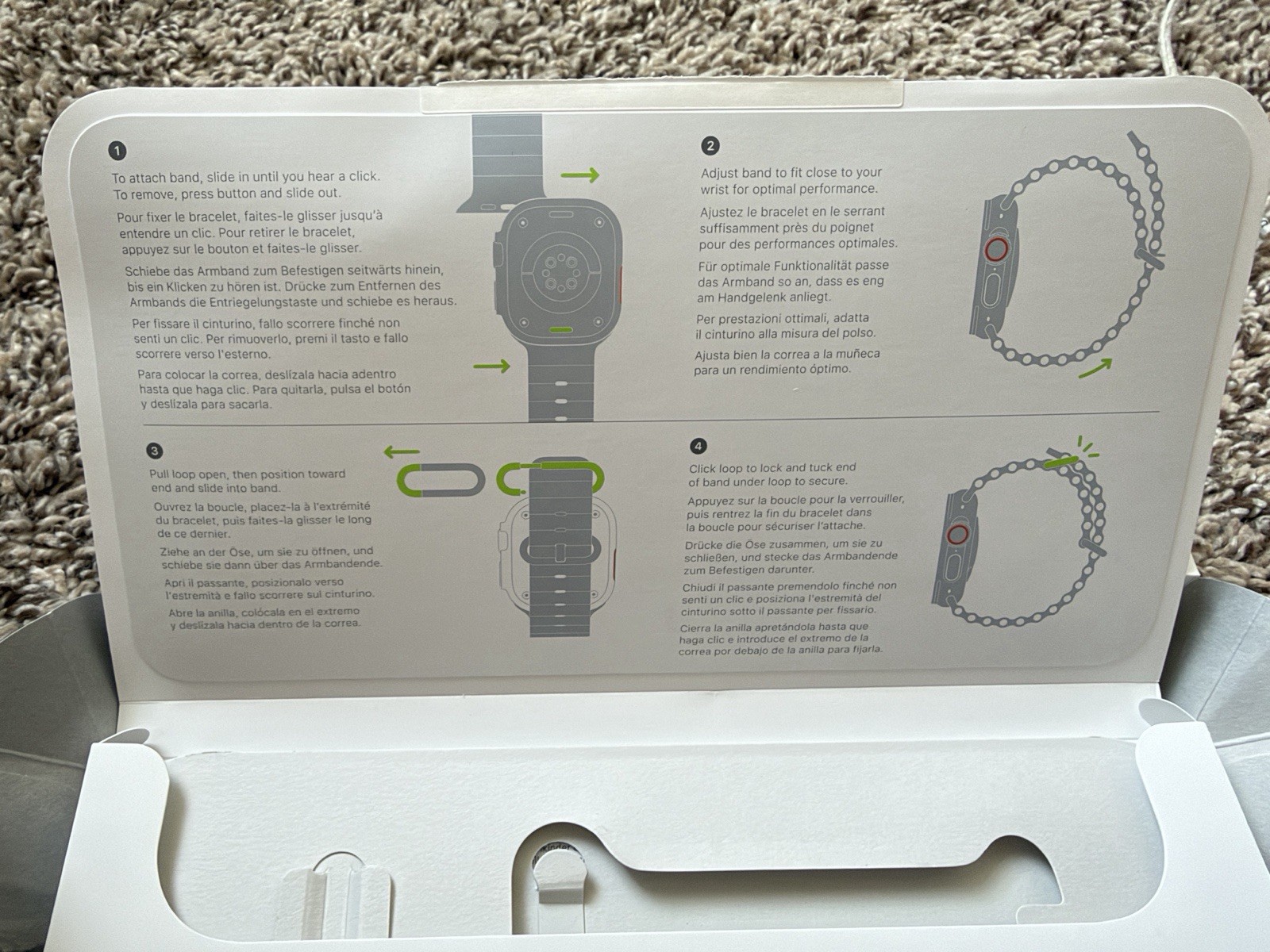 Apple Watch Ultra 2 Titanium Silver Case – Multiple Bands – GPS 32GB