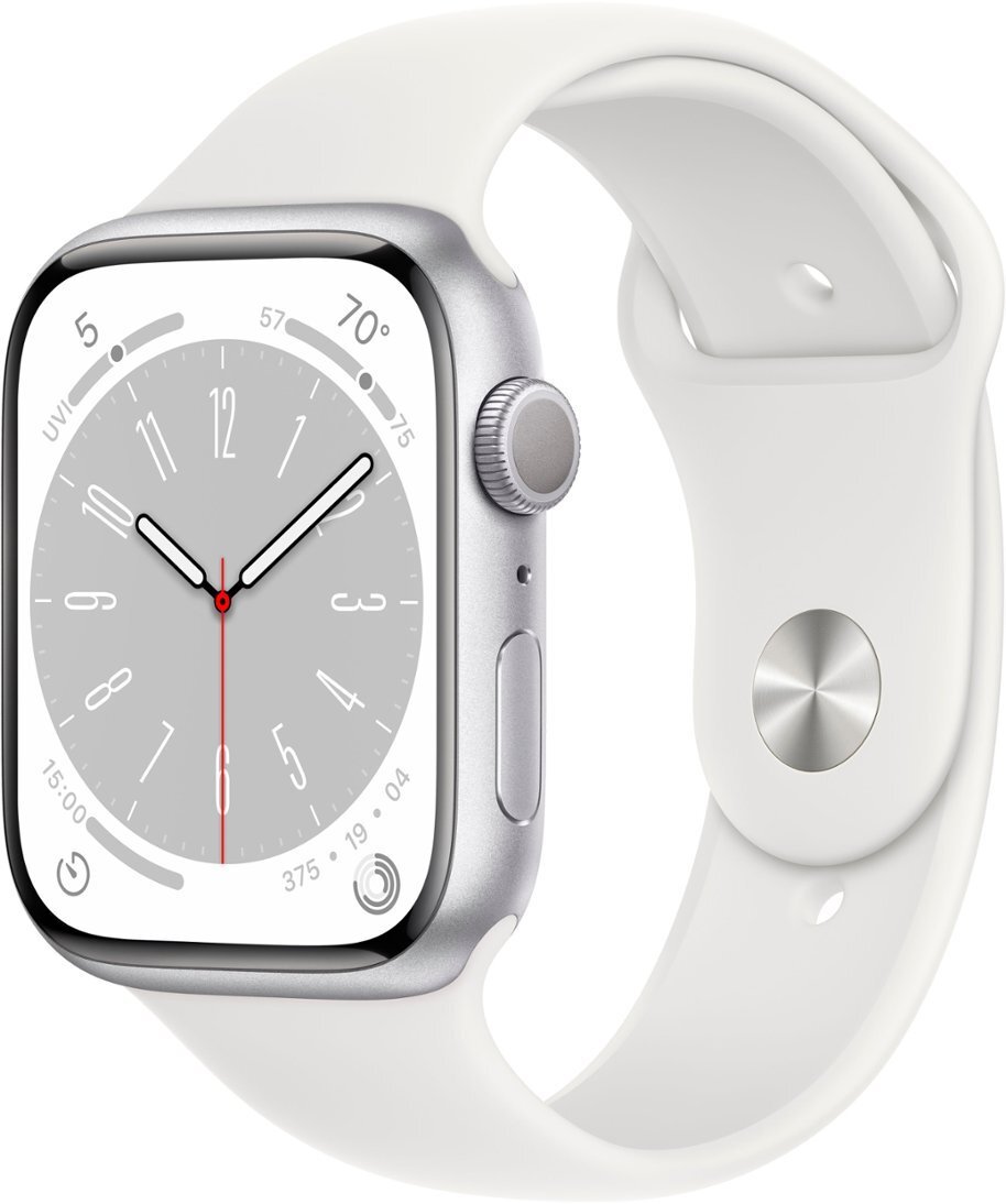 Apple Watch Series 8 GPS 41/45mm Midnight Starlight Red Silver M/L
