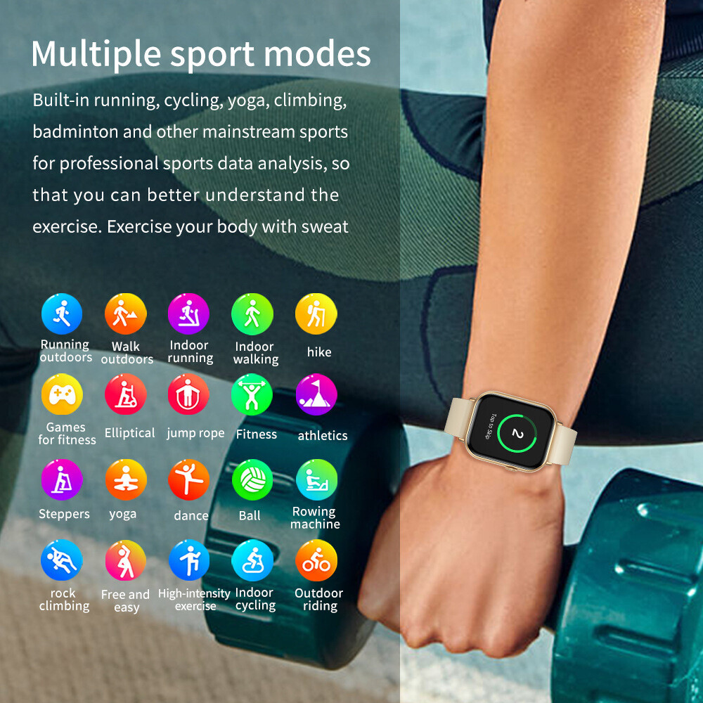 2025 Smart Watch For Men/Women, Waterproof Smartwatch Bluetooth Samsung iPhone