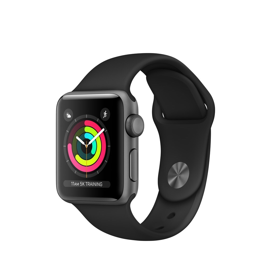 Ship Now!!! 42mm Apple Watch Series 3 GPS Space Gray Black iwatch Open Box