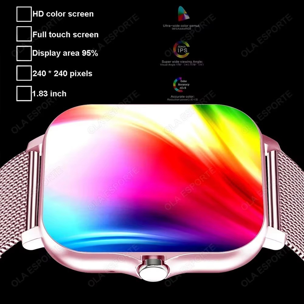2025 Smart Watch For Men/Women, Waterproof Smartwatch Bluetooth iPhone Samsung*