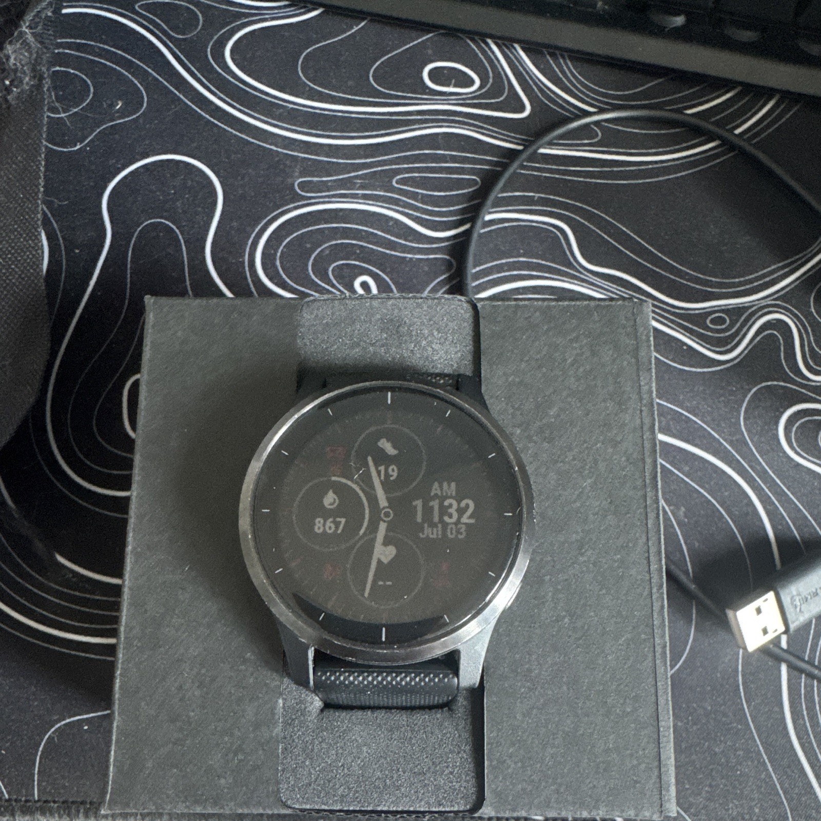 Garmin vívoactive 4 GPS 45mm Black Silicone Band Bluetooth 4GB