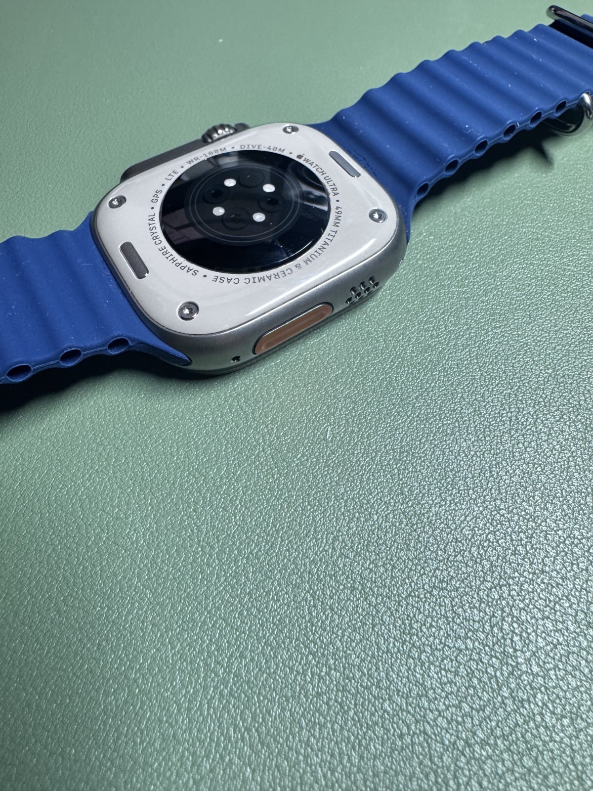 Apple Watch Ultra 2 49mm Titanium Case – GPS / CELL – with Blue Ocean Band
