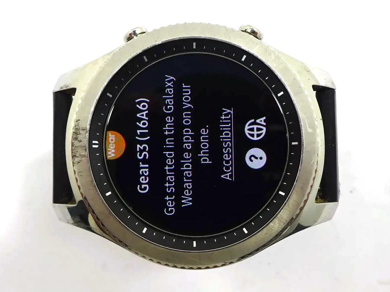 Samsung Gear S3 Frontier 46 mm Steel Case with Black
