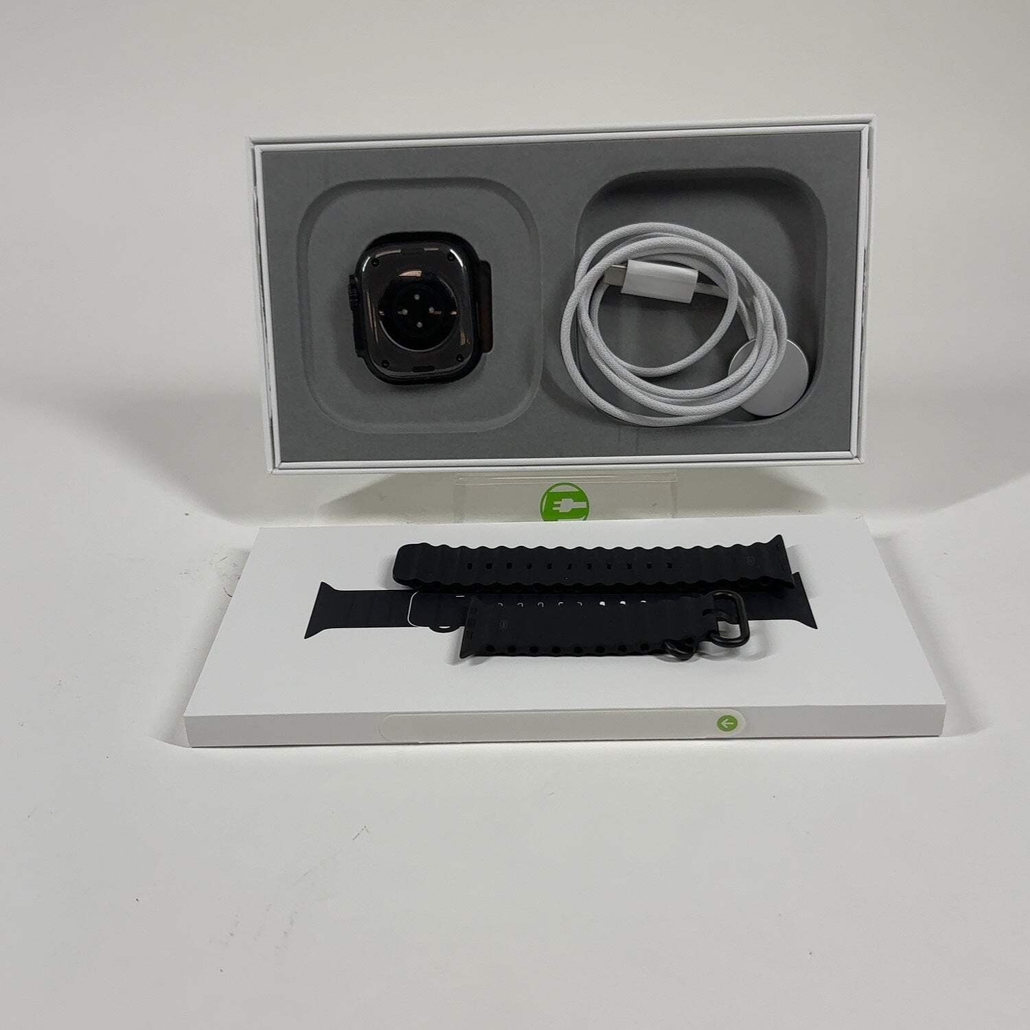 Unlocked Apple Watch Ultra 3 49MM Black Titanium Black/Charcoal Trail Loop