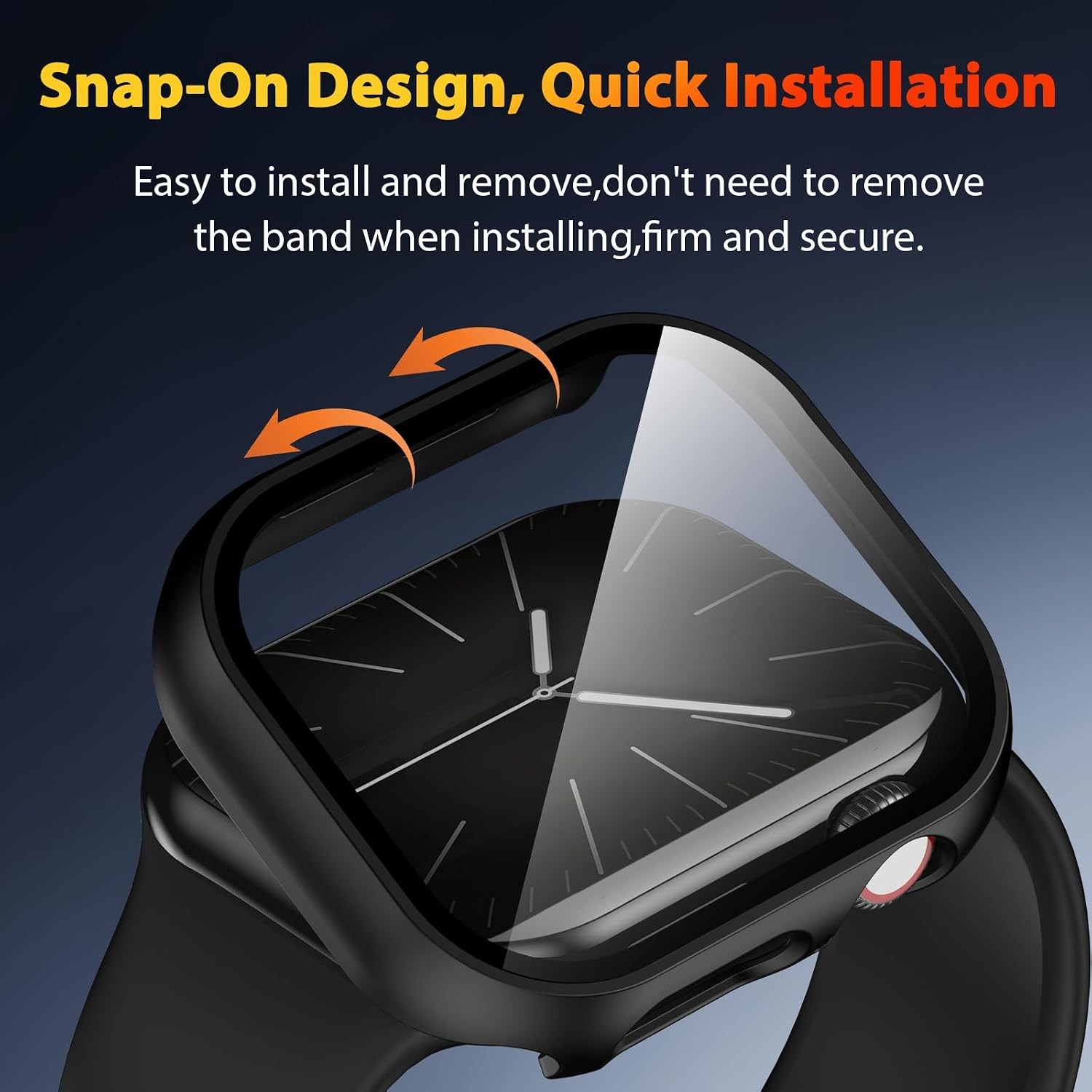 2 Pack Tempered Glass Screen Protector for Apple Watch Series 11 42mm Anti-Scrat