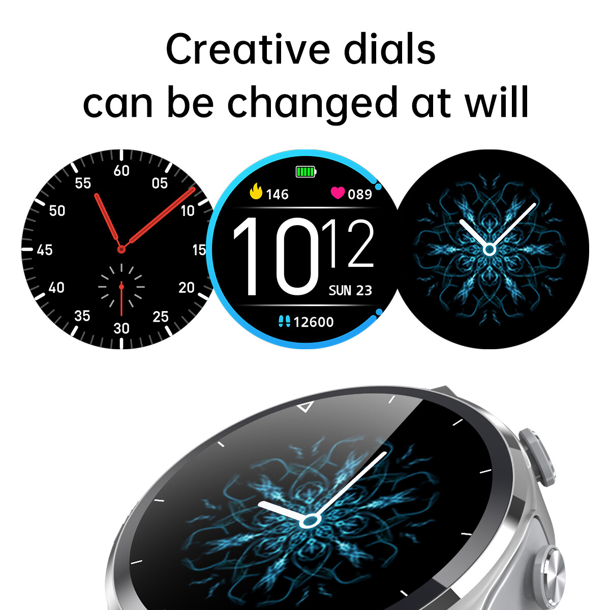 2 In 1 Smart Watch Men Women Luxury Music Watch Bluetooth Headset Watches
