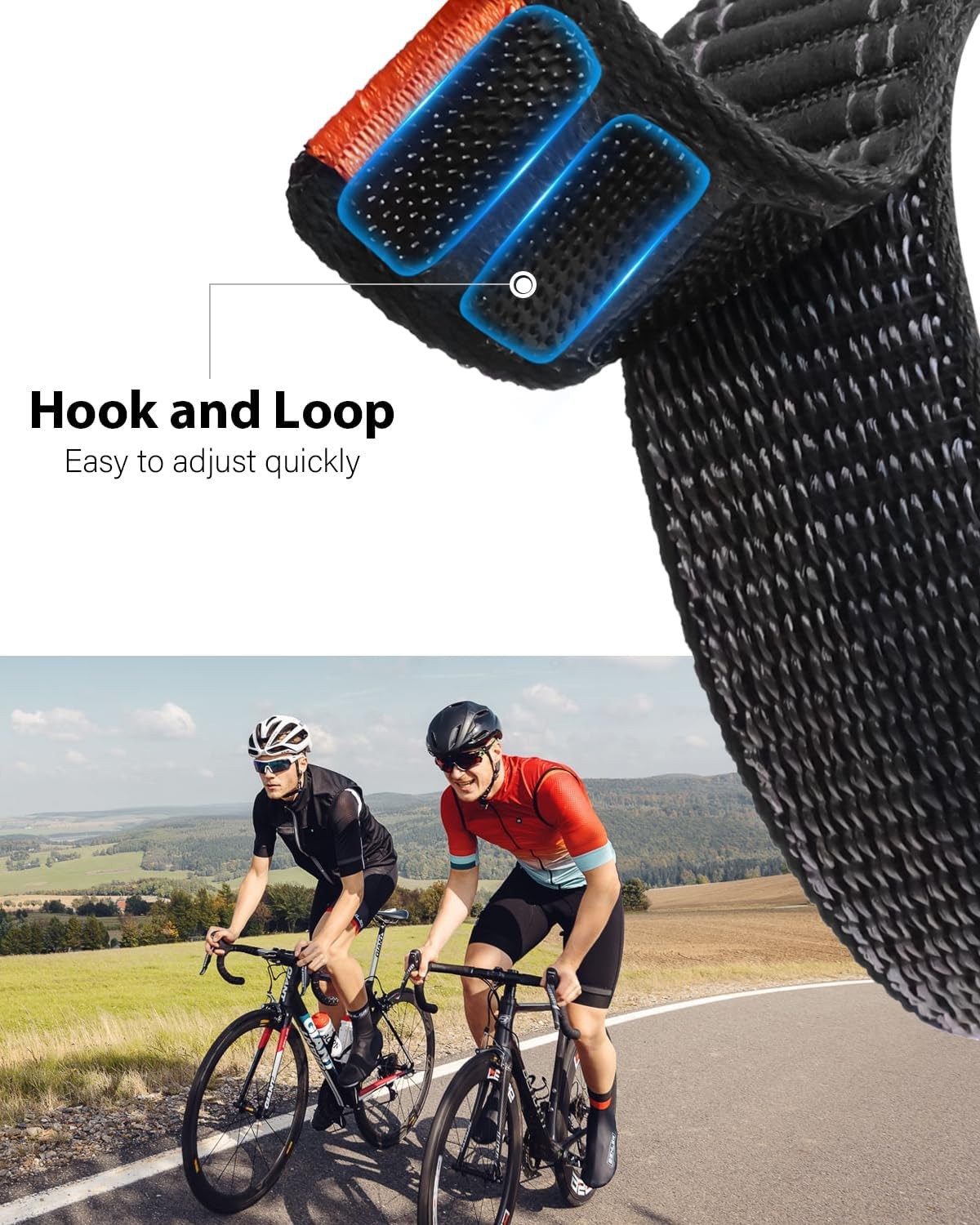 (Only Strap) Band for Nylon Fabric Strap For Samsung Galaxy Watch Ultra 47mm