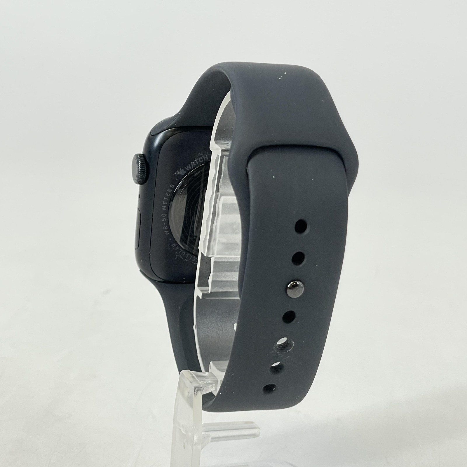 Apple Watch SE 3 44mm Midnight Aluminum (LTE) w/ Black Sport Band – Very Good