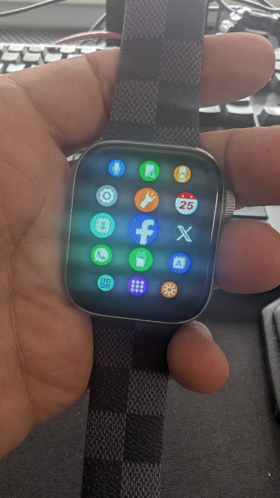 Unbranded Series 9 Smart Watch 49mm Heart Rate ECG Gray Band USB