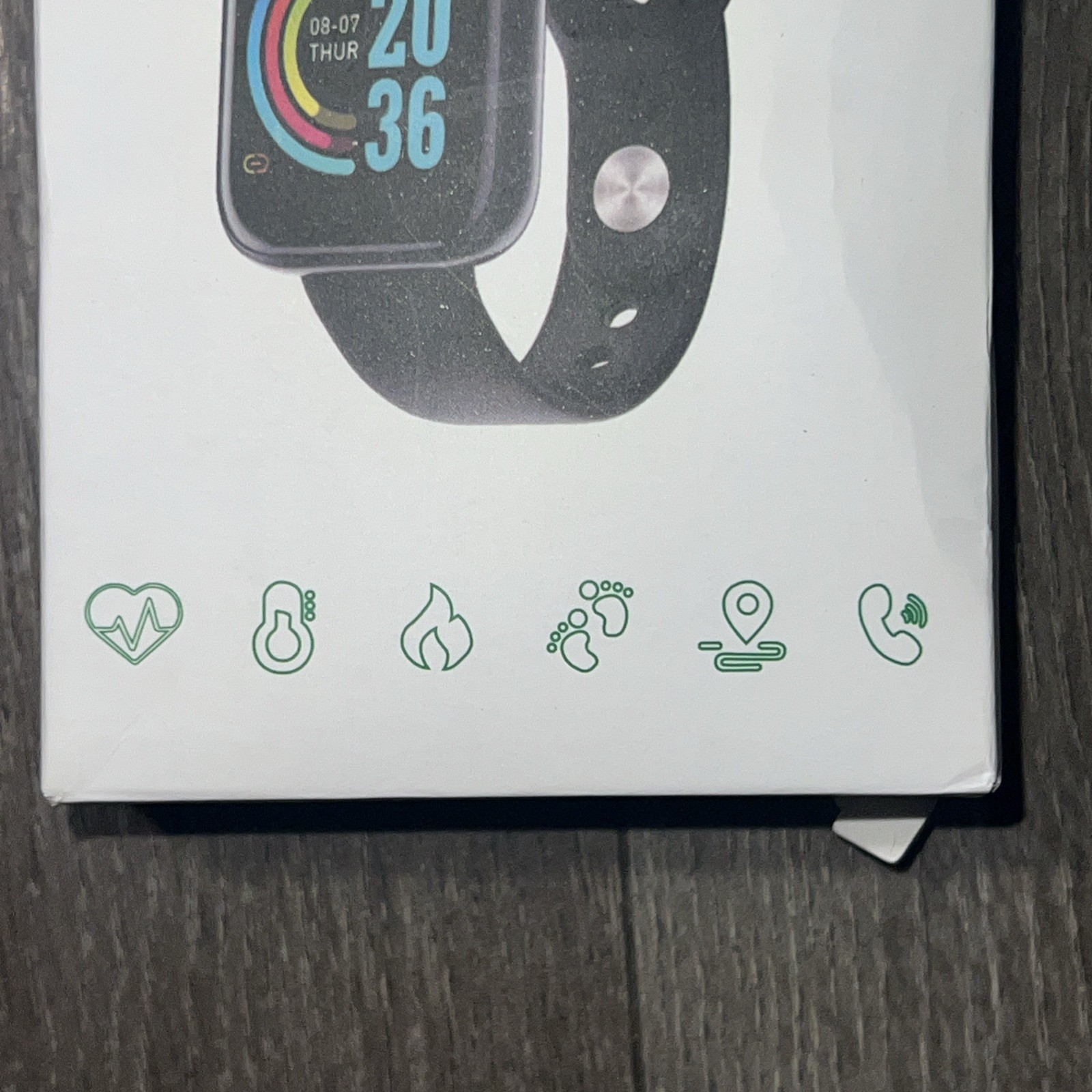 SMART BRACELET/WATCH, Health Steward, Steps Counter, Heart Rate, Charge W/USB