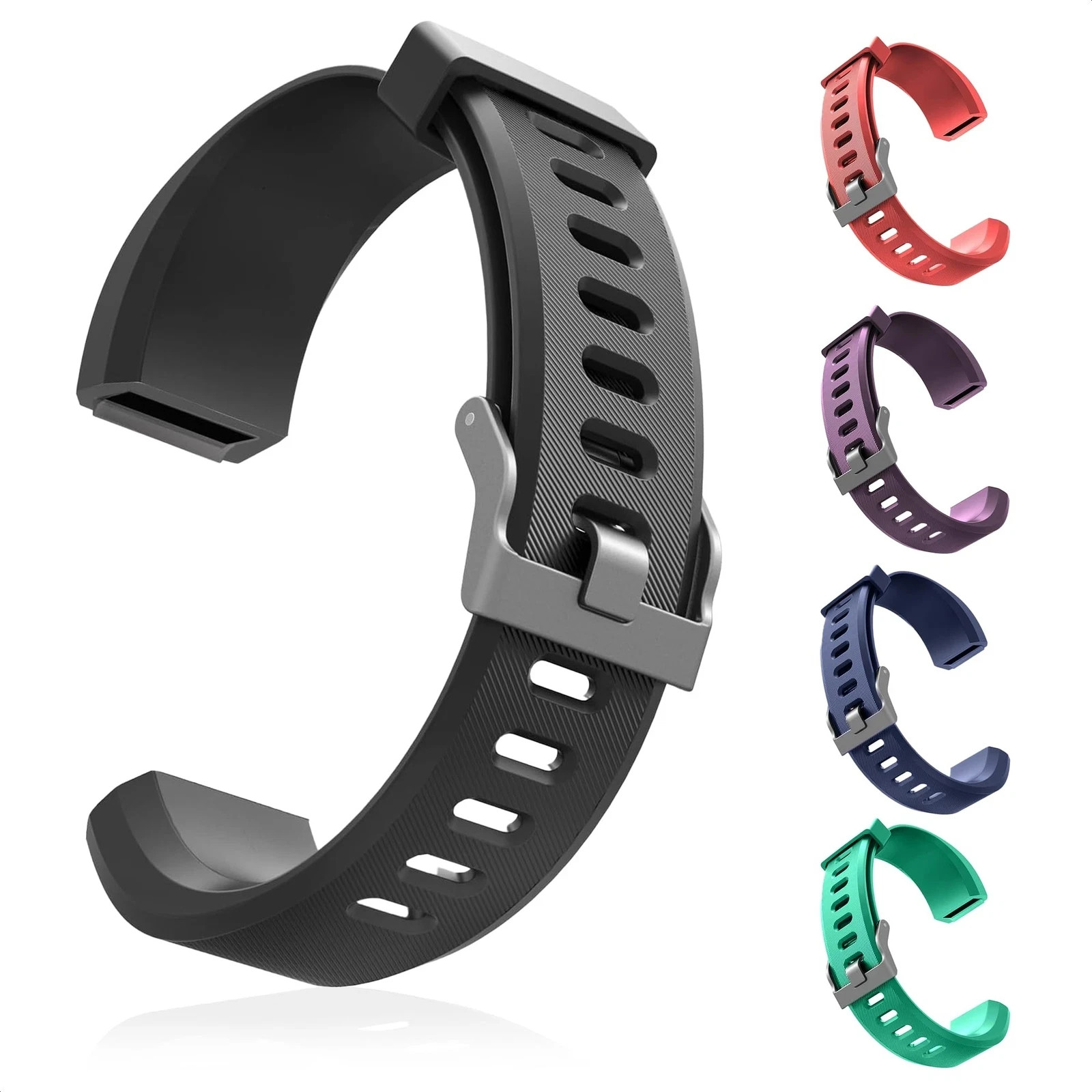 5 Pcs Fitness Tracker Id115plus Hr Replacement Band – Fitness Tracker Wrist Band