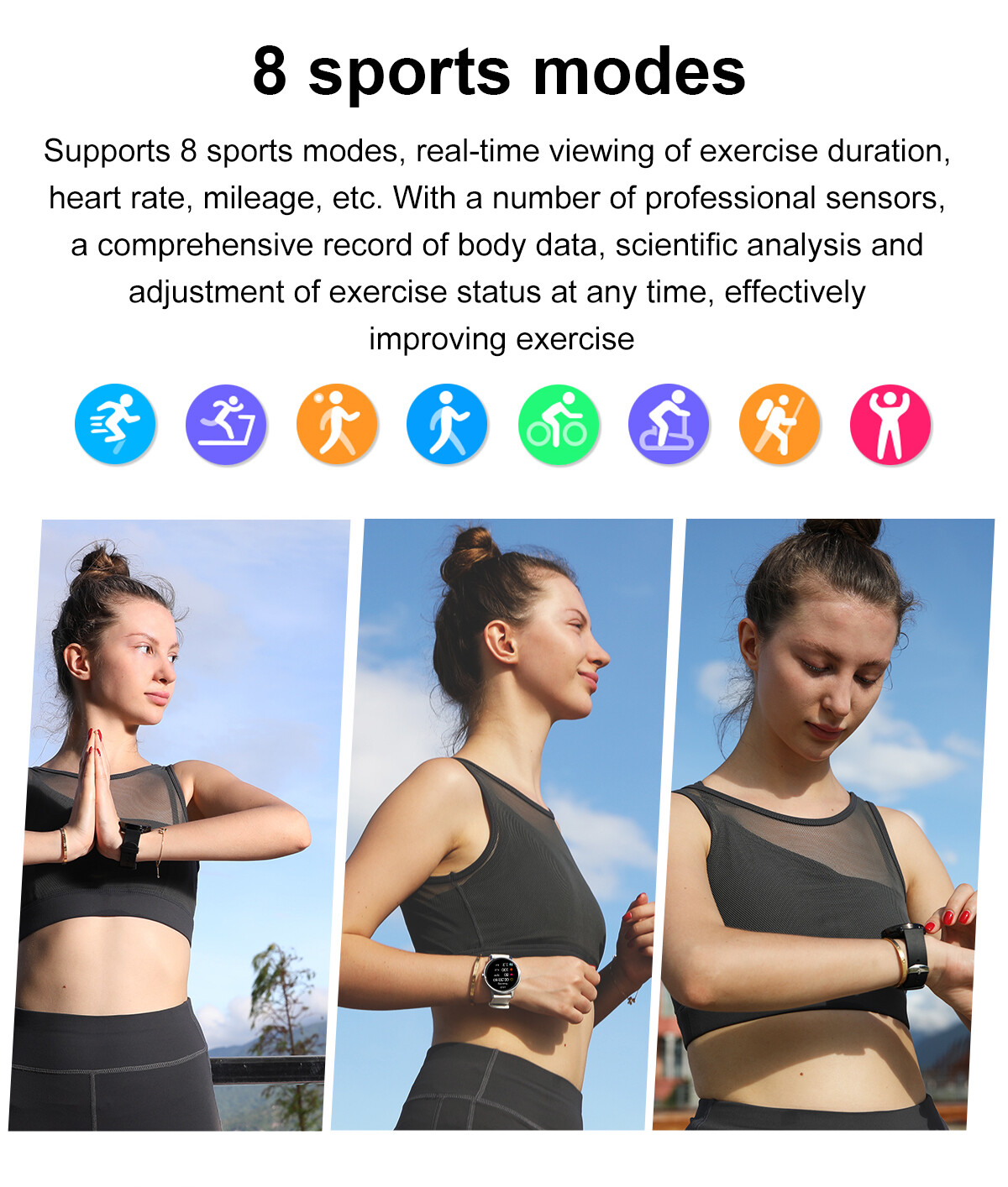 Smart Watch IP67 Waterproof Activity Tracker Bluetooth Call Wristwatch for Phone