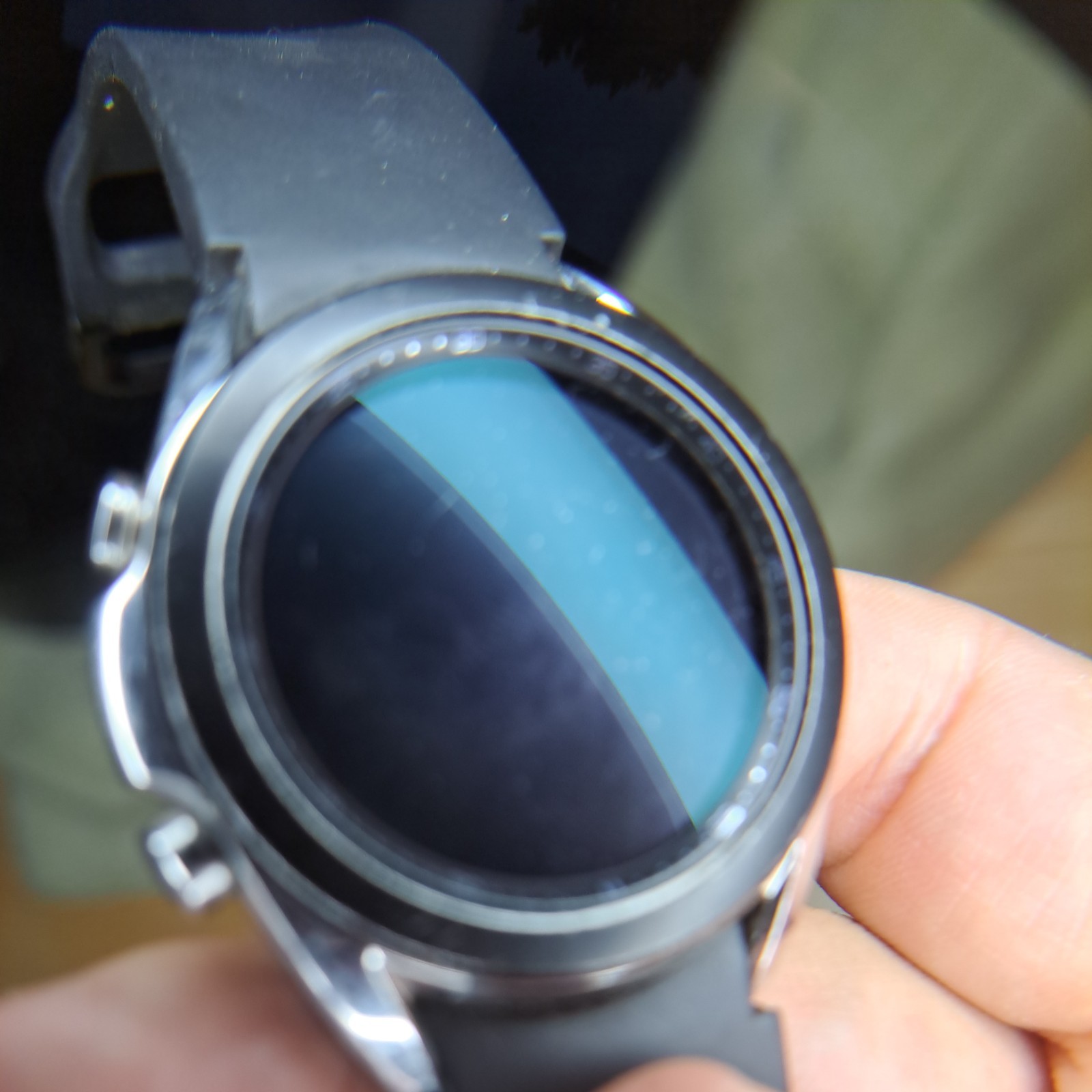 Samsung Galaxy Watch3 41mm SM-R850 Black Smartwatch, Working AS-IS