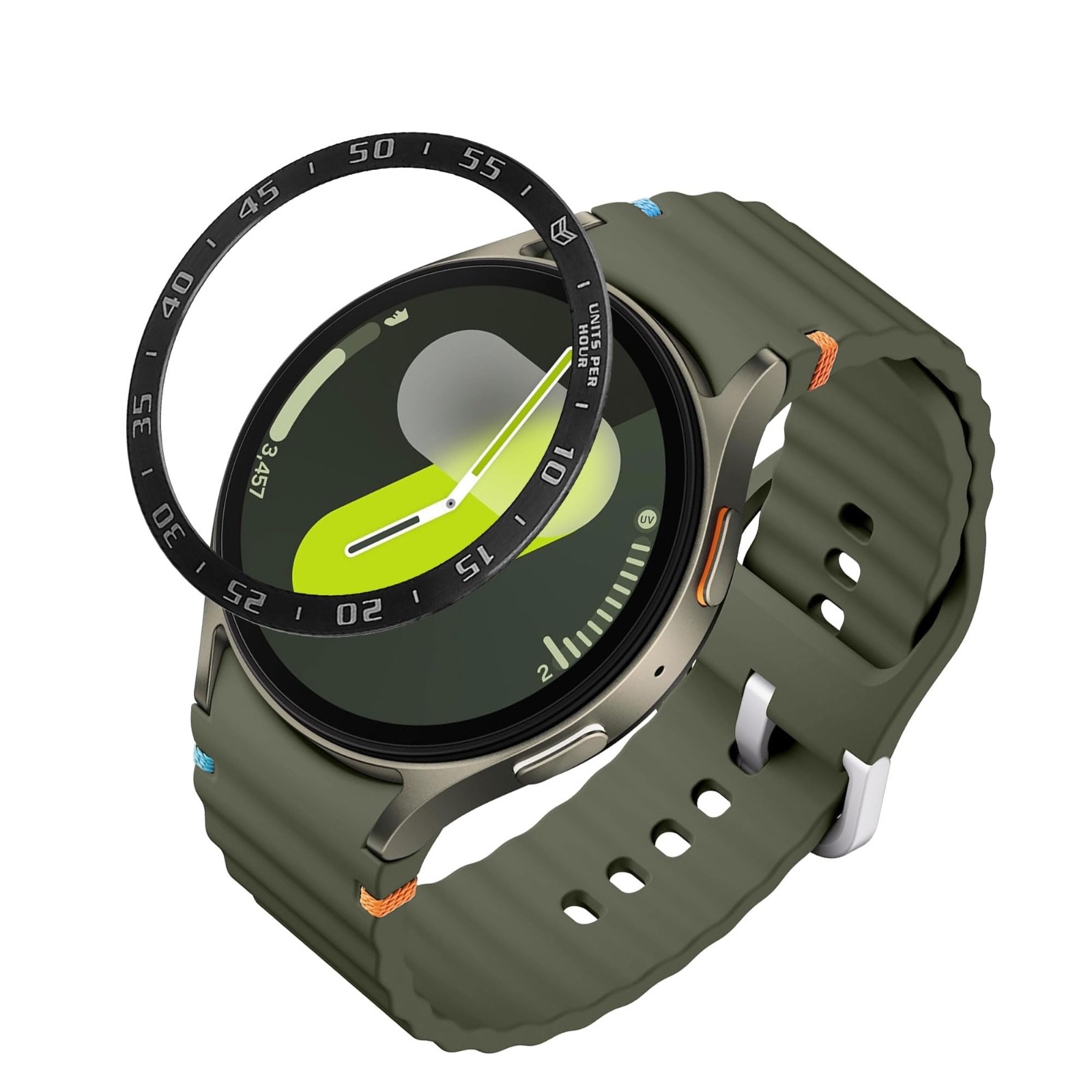 Samsung Galaxy Watch 7 44mm Green Bluetooth Wi-Fi Smartwatch plus (T-Mobile)