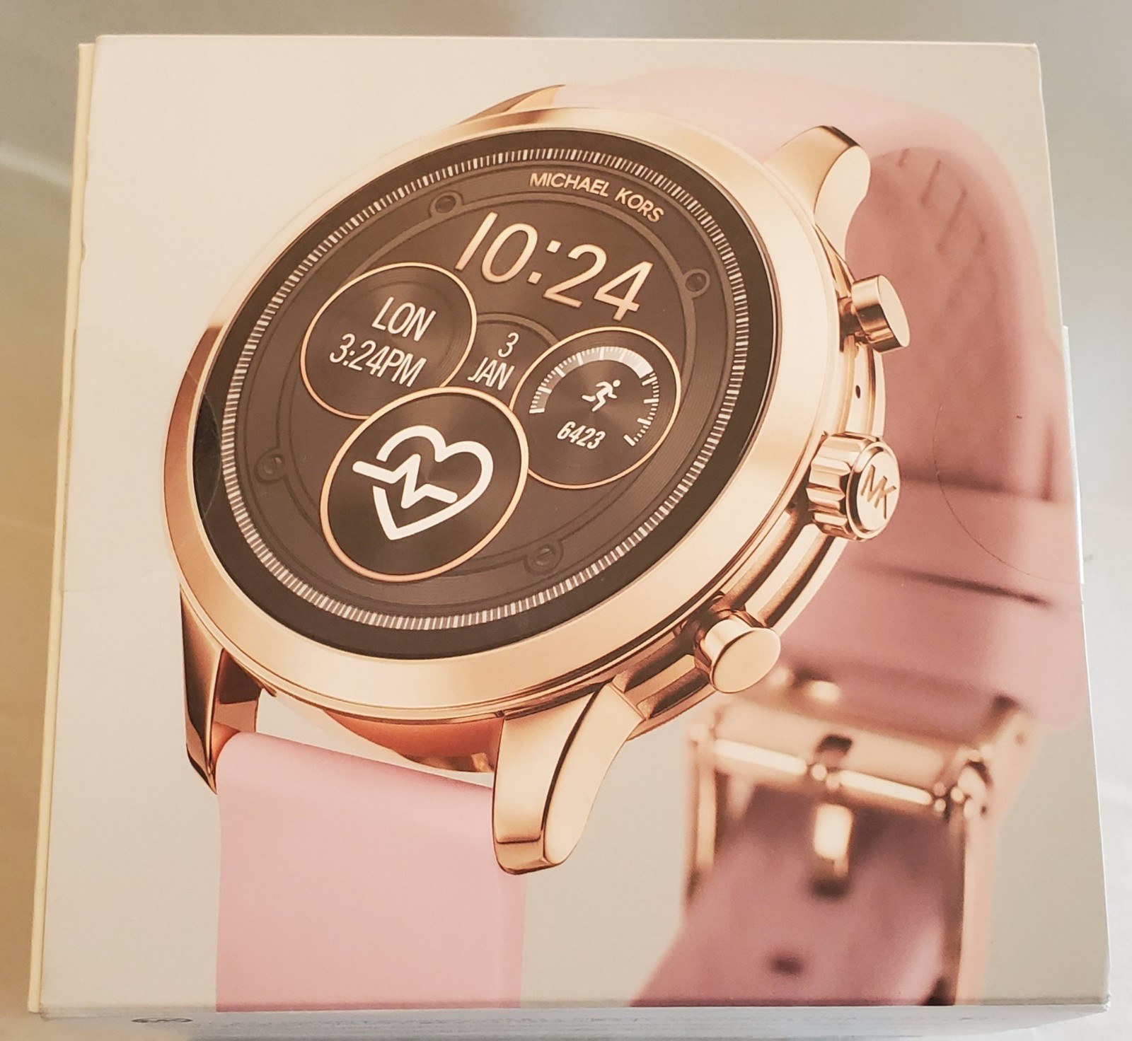 Michael Kors Access Touchscreen Smartwatch MKT5048 (Rose Gold w/ Pink Straps)