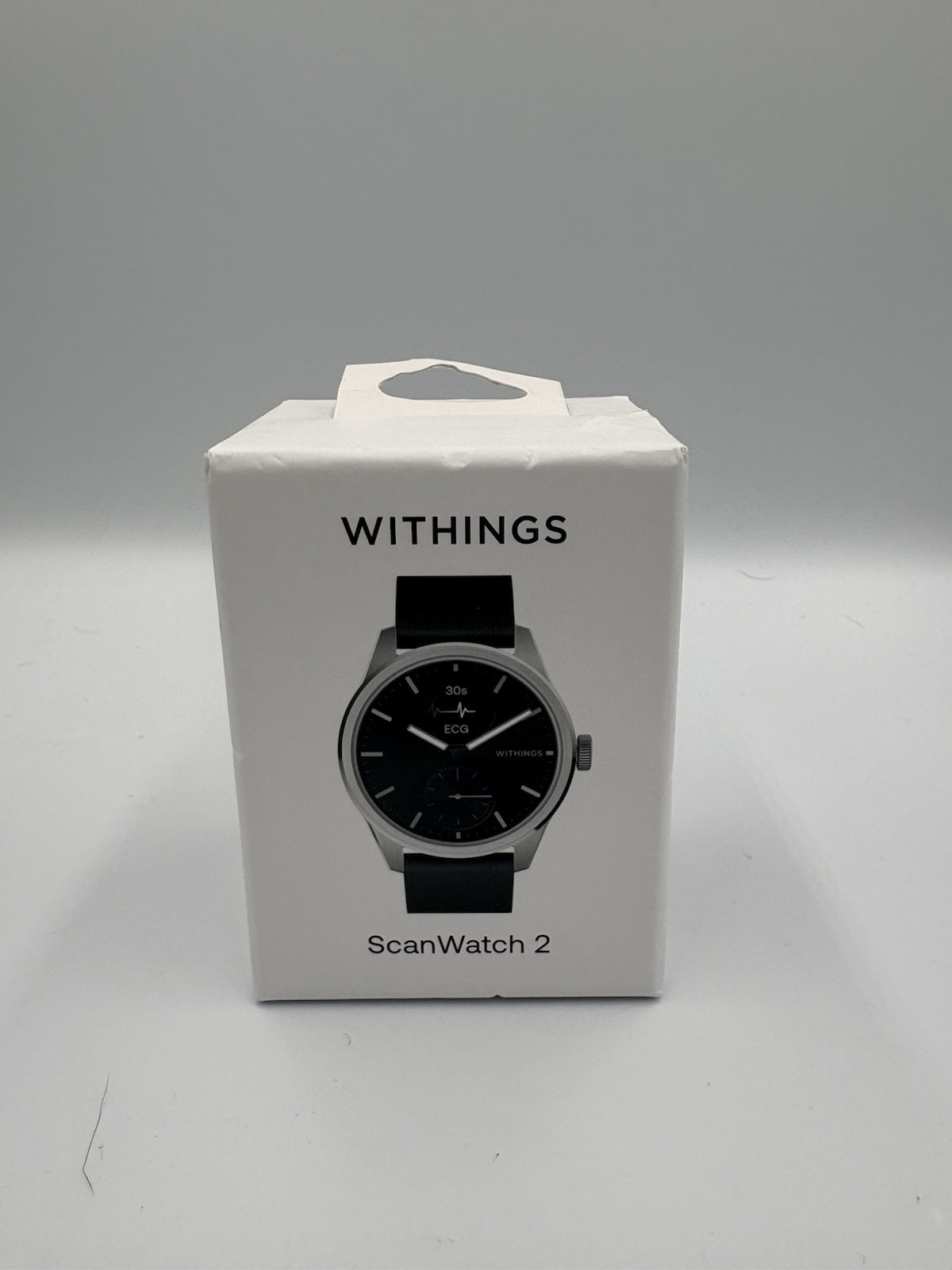Withings ScanWatch 2 42mm Hybrid Smartwatch Black ECG Heart Health Watch NEW