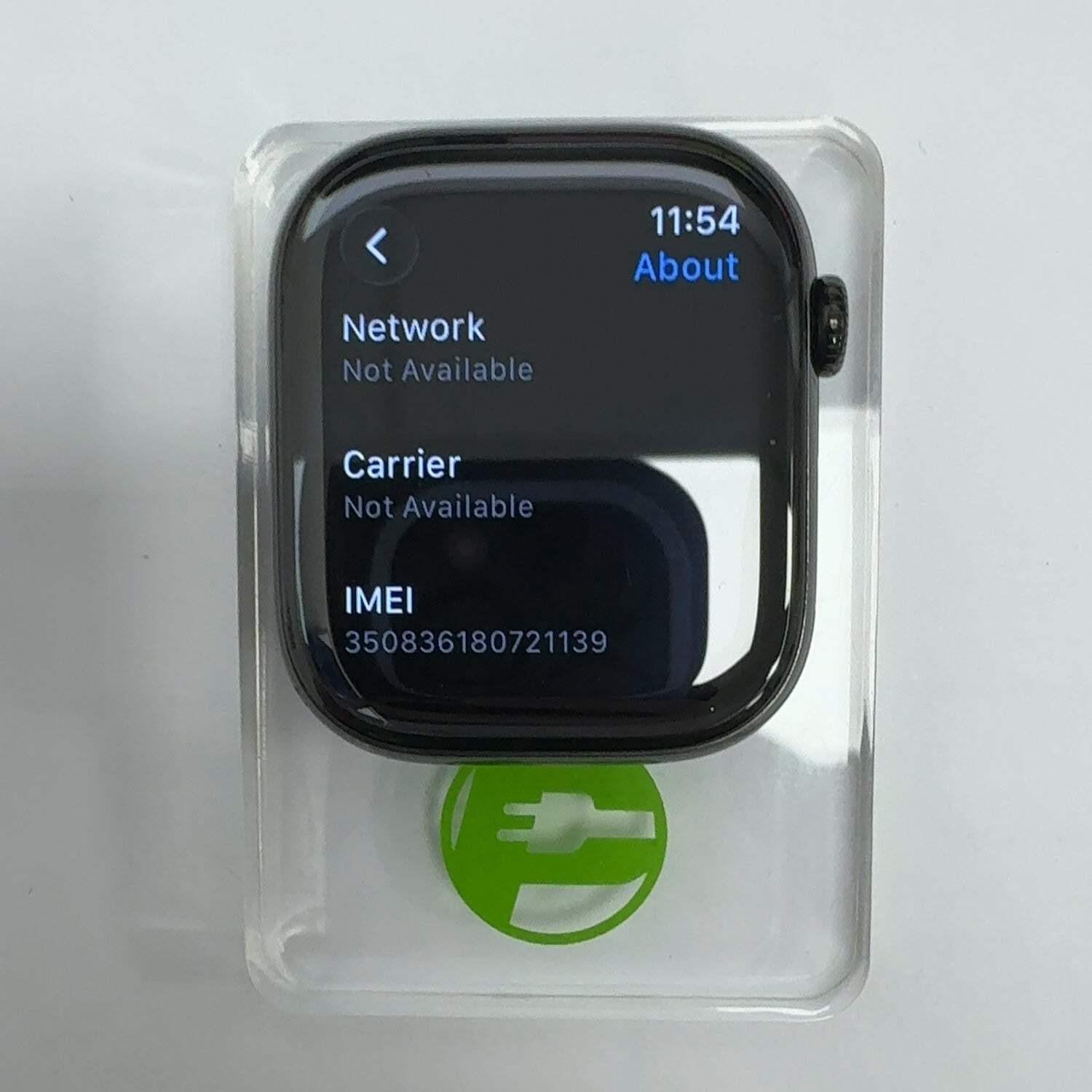Unlocked Apple Watch Series 10 46MM Silver Titanium MX173LW/A Face Only