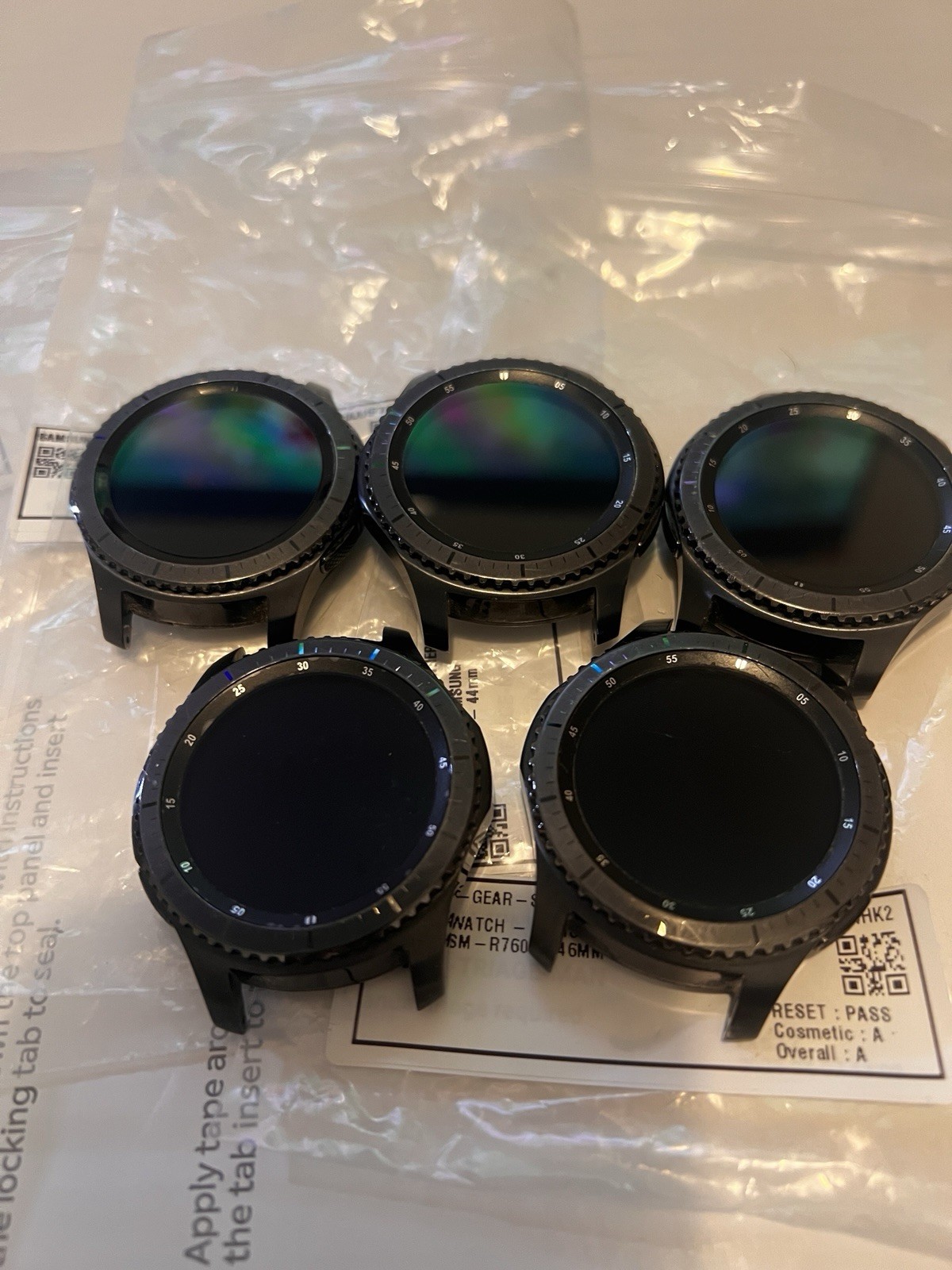Samung Galaxy Watch S3 Frontier / 16gb / Unlocked Lot Of 5 Pcs
