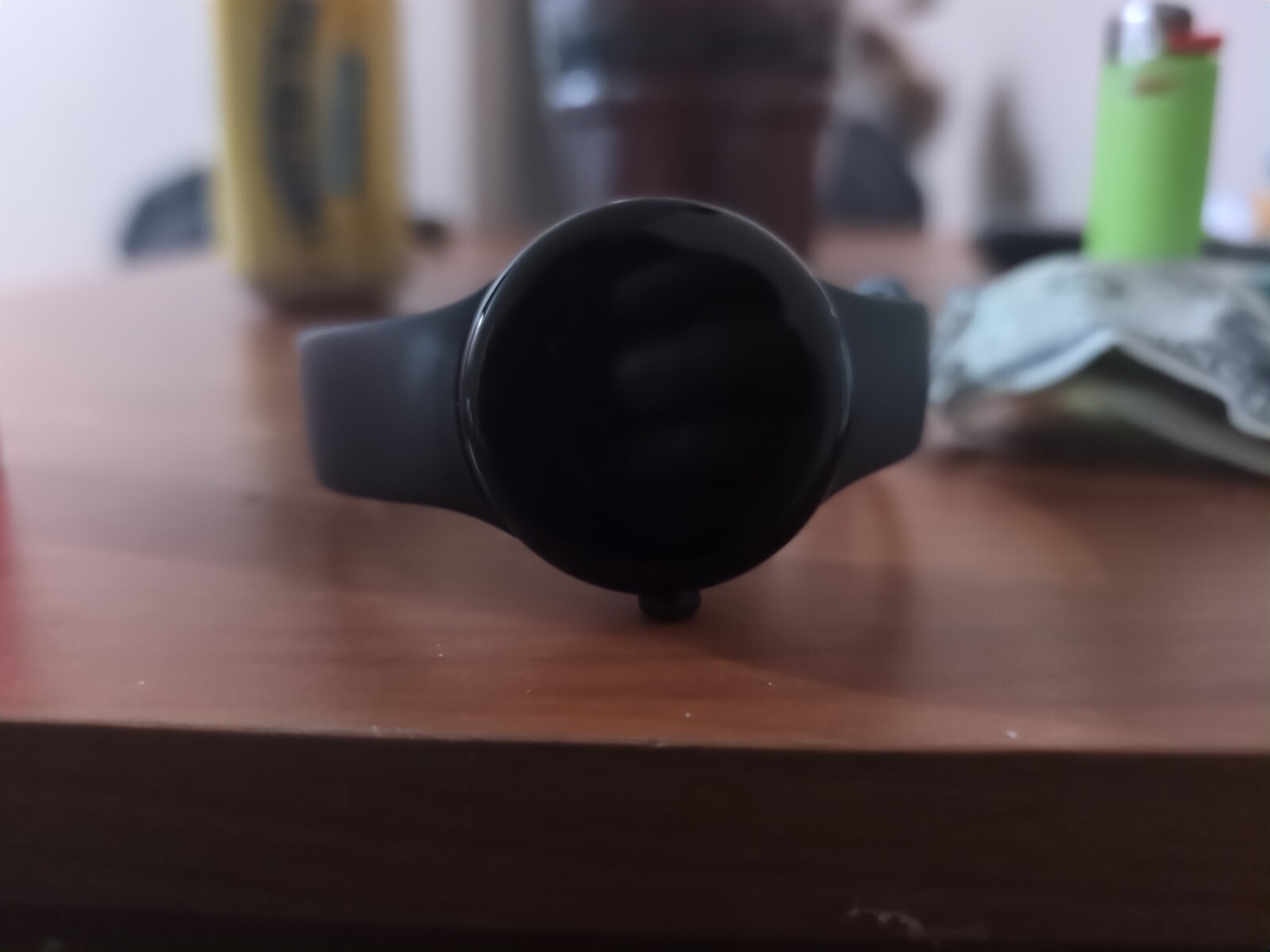 Google Pixel Watch 41mm Matte Black Stainless Steel Case with Obsidian Active…