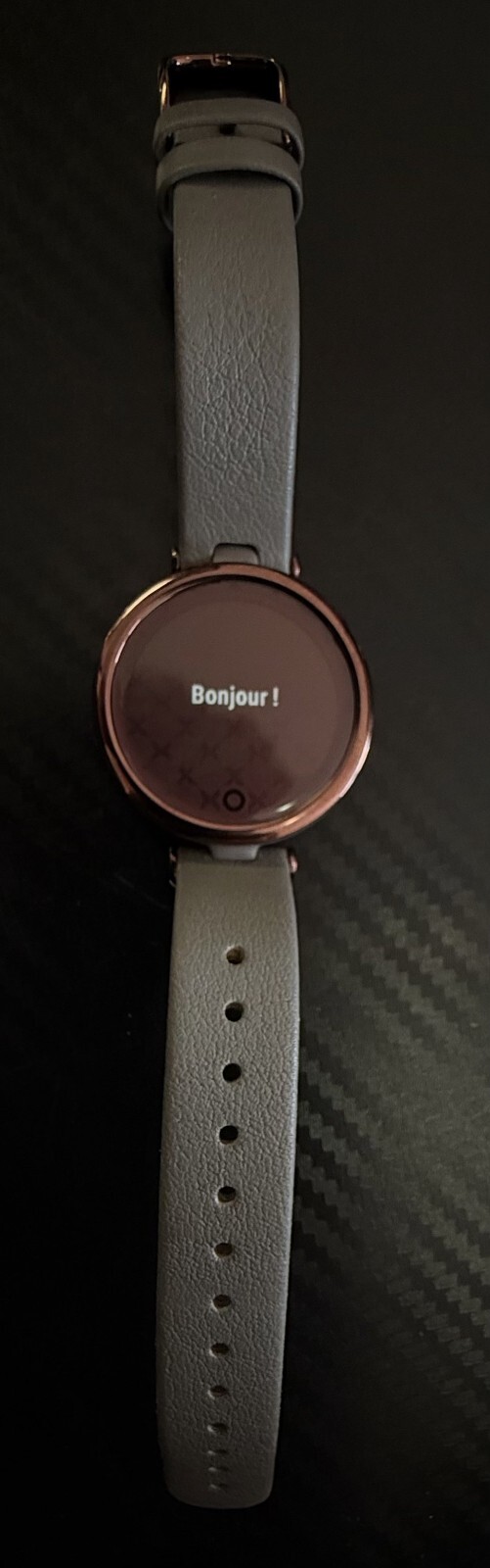Line Garmin Lily Smart Watch – Women – Heart Rate Monitor, Pulse Dark Bronze