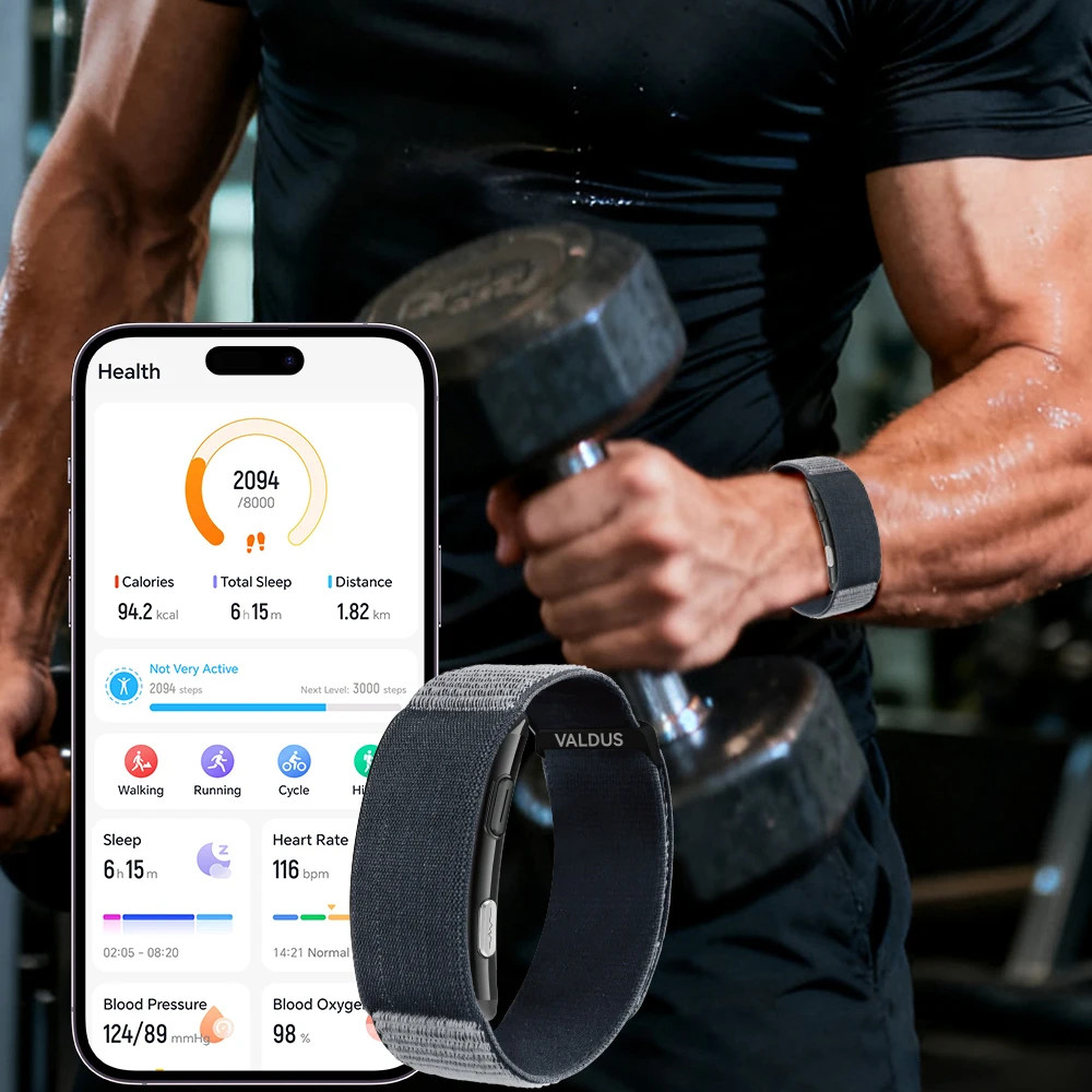 Smart Bracelet with No Screen Waterproof Band BT Call Sos Reminder Heart Rate