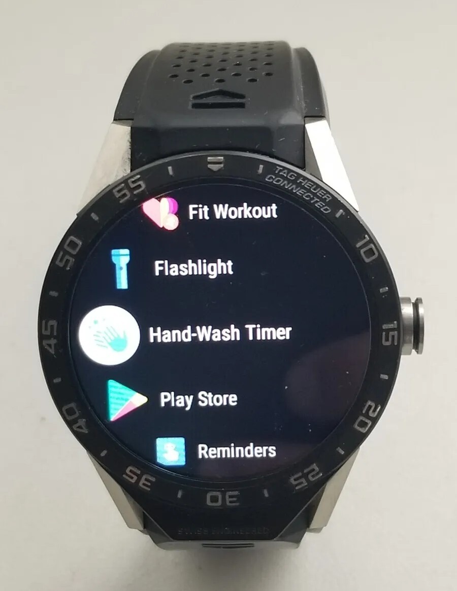 Tag Huer Connected Series 1 Luxury Smart Watch SAR8A80 ☆ Excellent Condition ☆