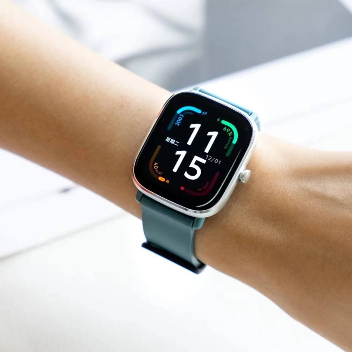 Amazfit GTS 2 Mini GPS Smartwatch 68+ Sports Modes Waterproof Sleep Tracker