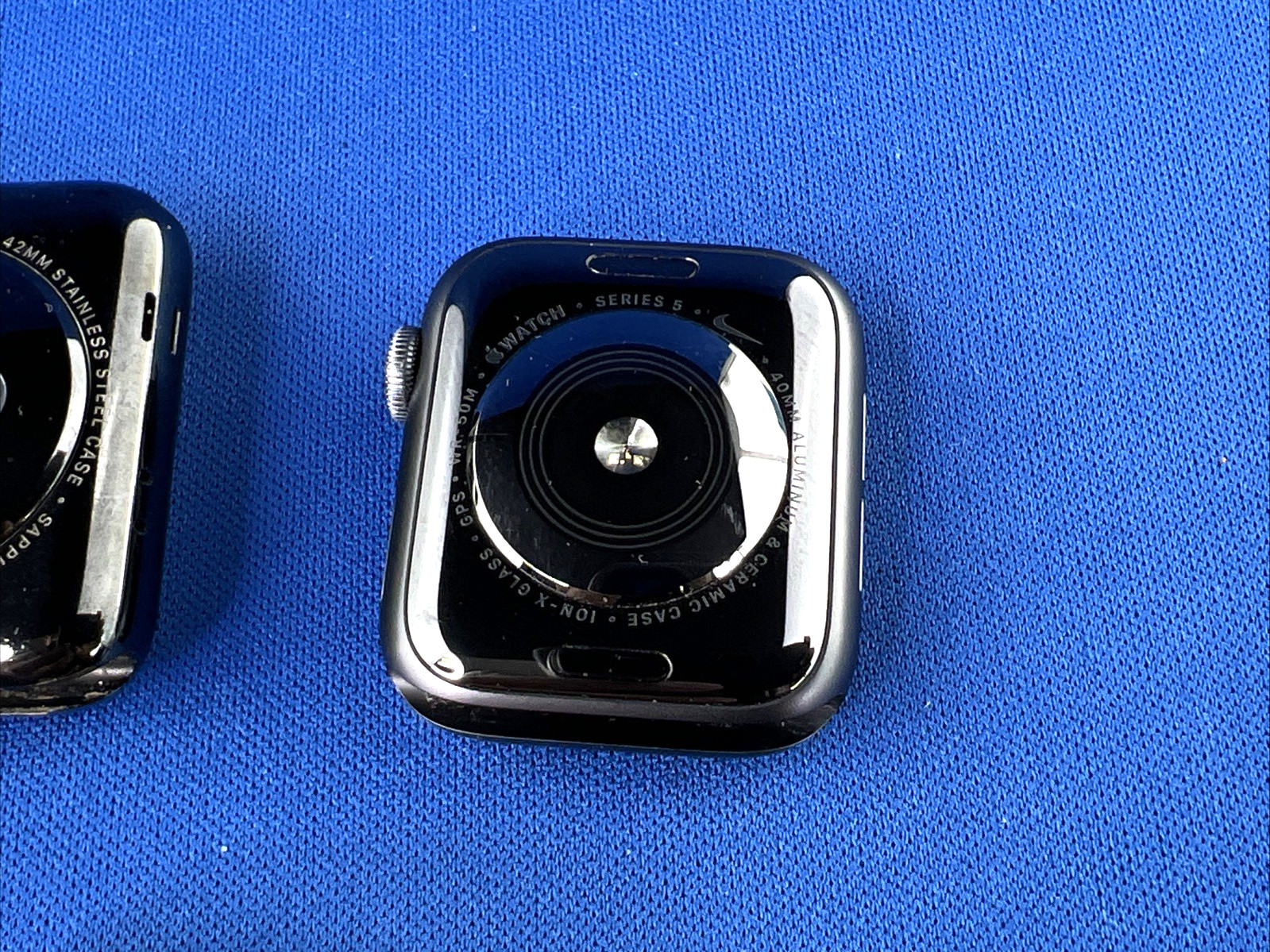LOT 5x Apple Watch GPS Locked Parts 3x SE 40mm Nike S5 40mm S2 42mm FOR PARTS