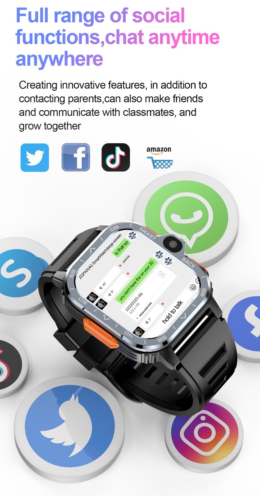 Valdus PGD Android Smart Watch Men GPS 16G/64G 4G Android Waterproof 2025 Galaxy