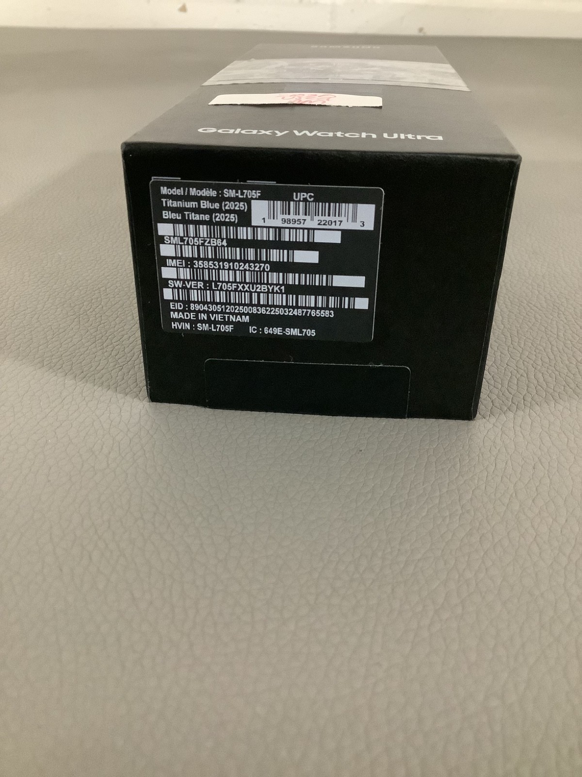 Samsung Galaxy Ultra (SM-L705F) Watch- LTE, GPS- Blue Titanium