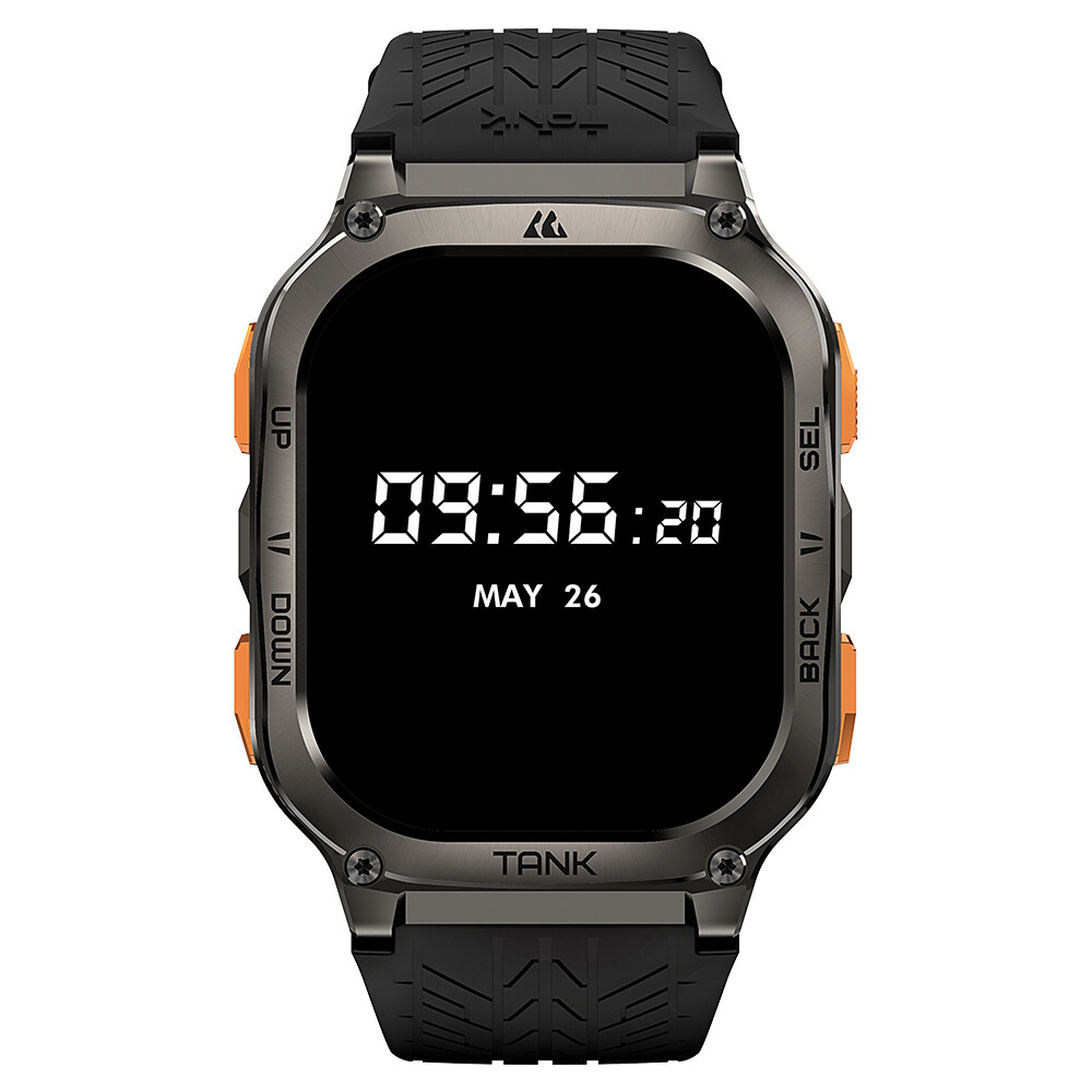 2024 AMAZTIM TANK M3 ULTRA GPS Smart Watch 480mAh Big Battery for IOS Android