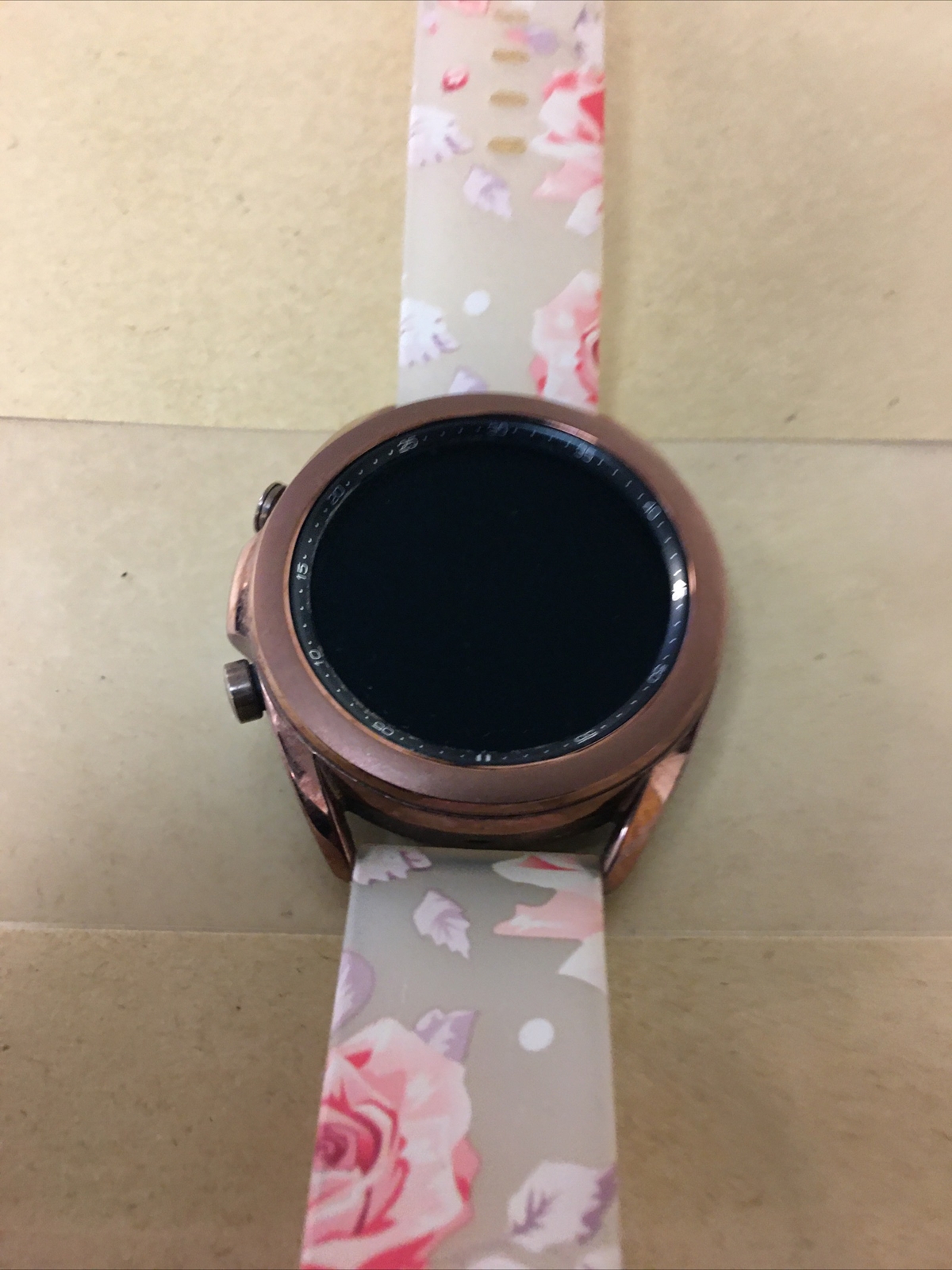 Samsung Galaxy Watch3 SM-R850 41mm Stainless Steel Case with Leather Strap -…