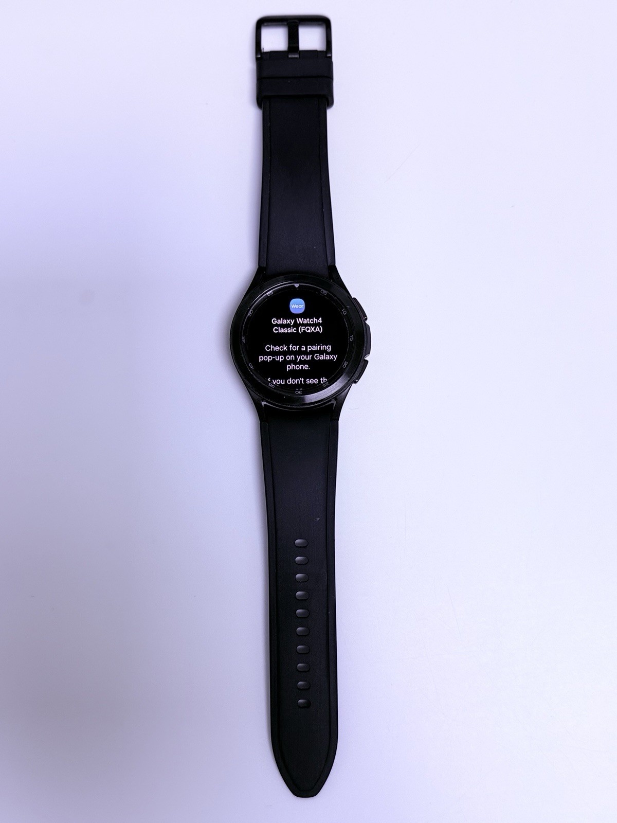 Samsung Galaxy Watch4 Classic 42mm Black SS Case Silicone Band BT 16GB Wear OS