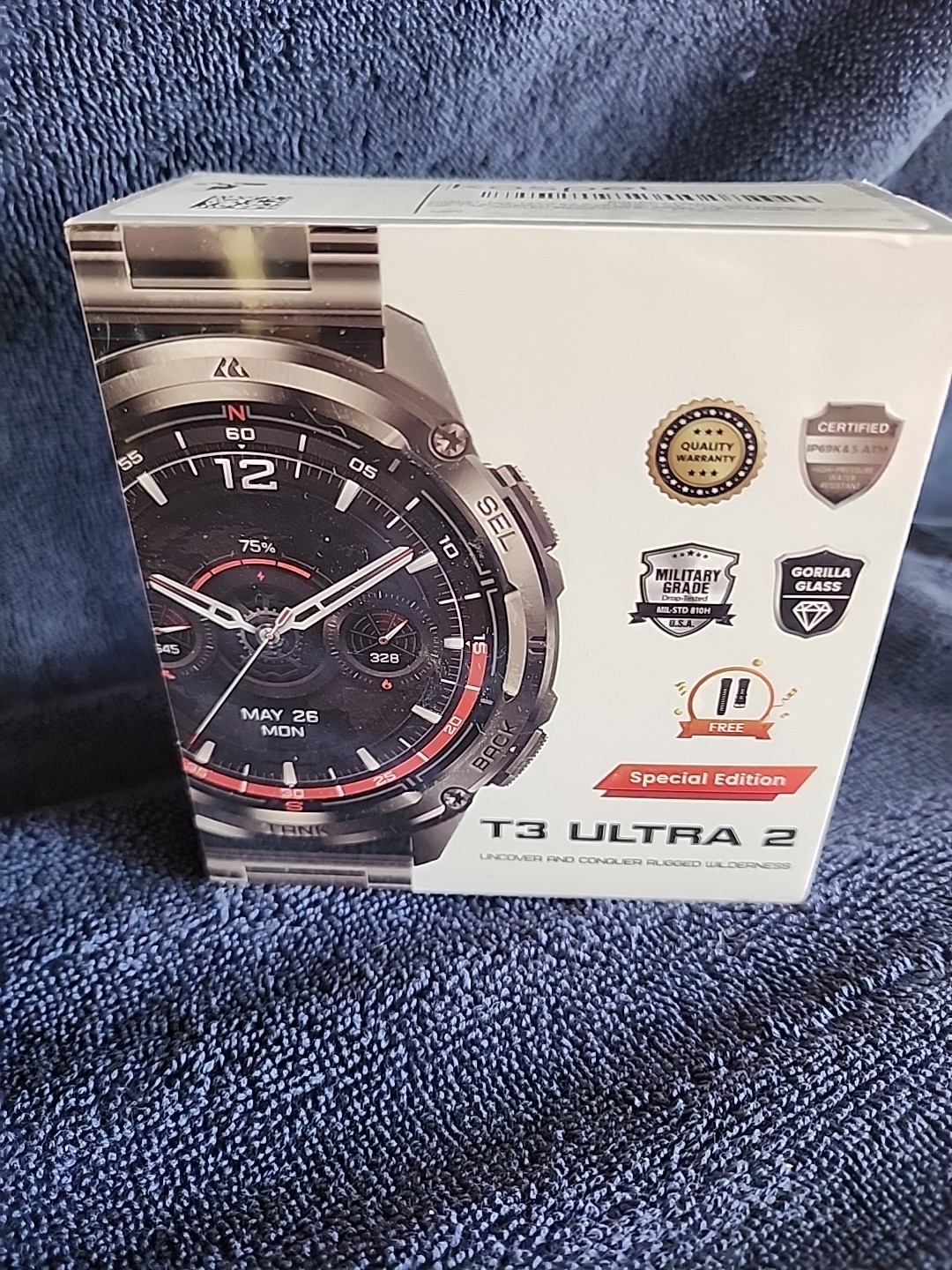 T3 ULTRA 2 MILITARY SMART WATCH SPECIAL ADDITION. Kospet Brand