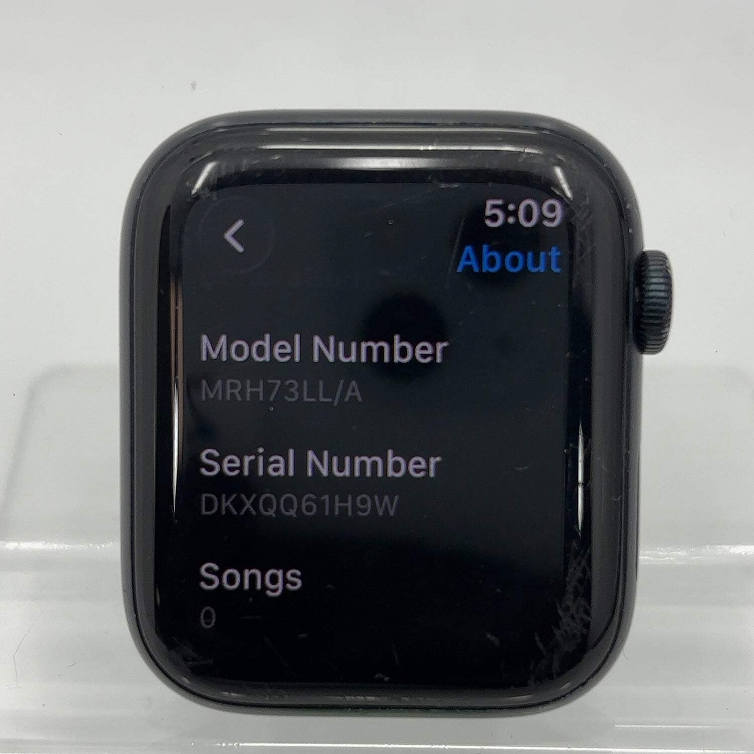 Unlocked Apple Watch SE 2nd Gen 44MM Midnight Aluminum MRH73LL/A Face Only