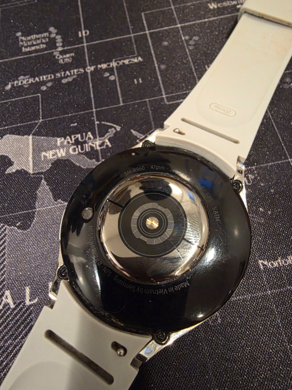 Samsung Galaxy Watch6 Classic SM-R960 47mm Stainless Steel Case with Hybrid Band