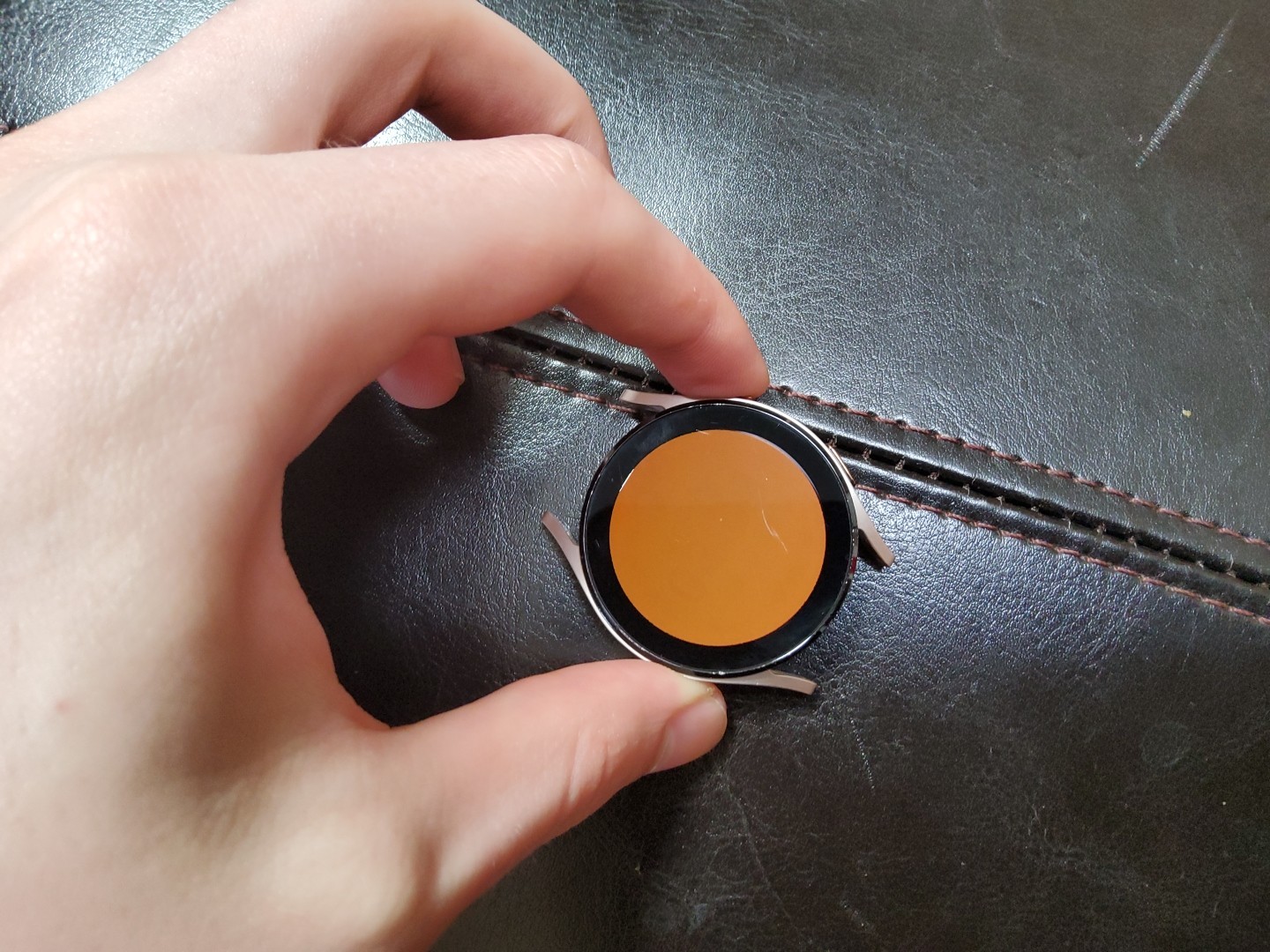 Samsung Galaxy Watch 4 SM-R860 40mm Aluminum Case Rose Gold Watch Only – AS IS