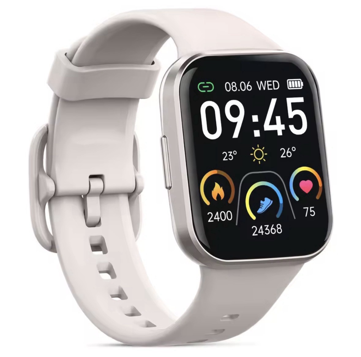 Smart Watch, Fitness Tracker Watch Men Women,Touch Smartwatch Bluetooth Call