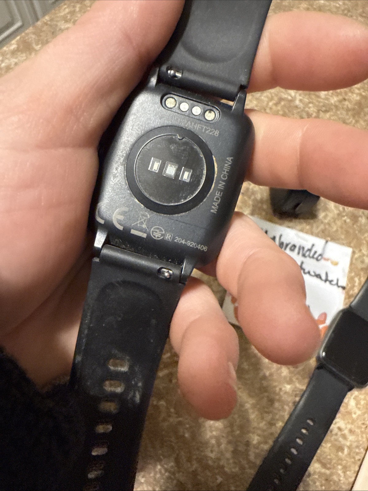 Lot of TESTED smart watches (unbranded)/unknown brand) Screens turn on