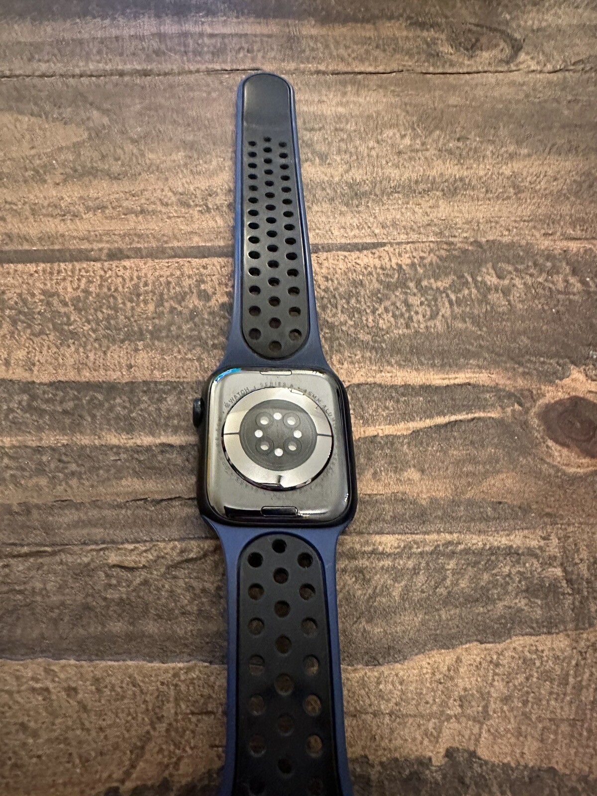 Apple Watch Series 8 45mm Midnight Aluminum Case with Sport Bands.