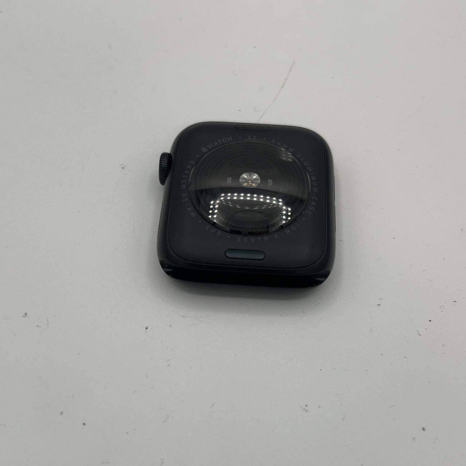 GPS Only Apple Watch SE 3 44MM Midnight Aluminum Anchor Blue Sport Band