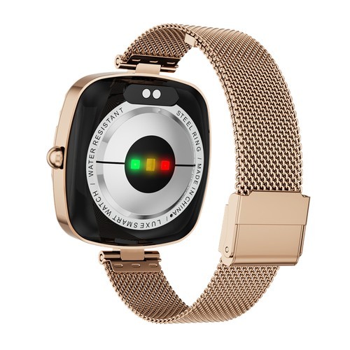 Smart Watch Stainless Steel Luxury Watch Bluetooth Call IP67 Fashion Bracelet