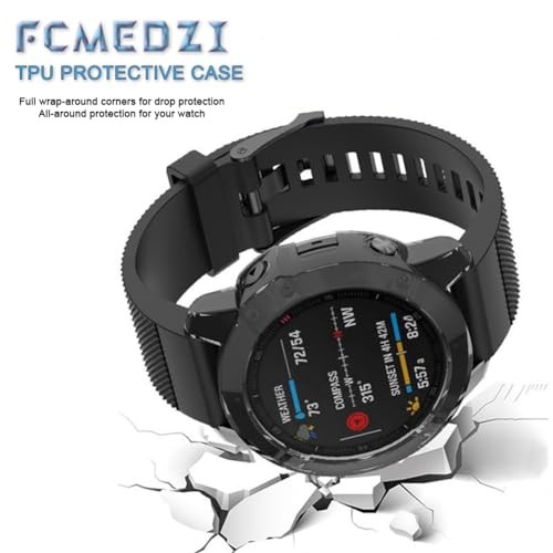 4 Pack TPU Cases for Garmin Forerunner 165 & 165 Music Soft Frame Protective Cov