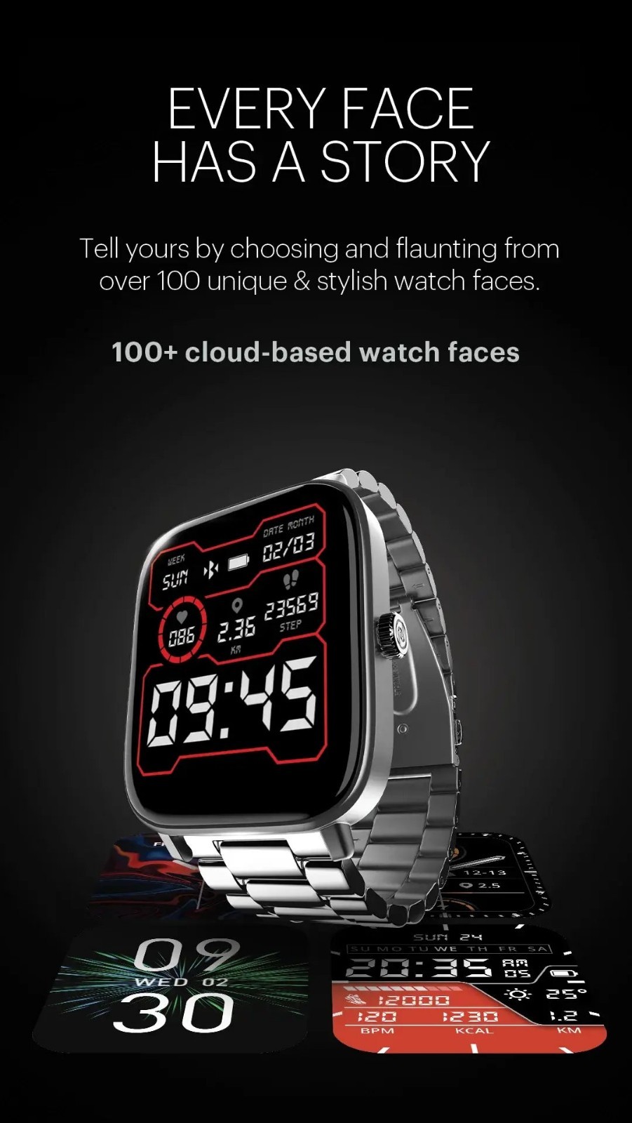 2026 Smart Watch For Men/Women, Waterproof Smartwatch, Bluetooth iphone Samsung