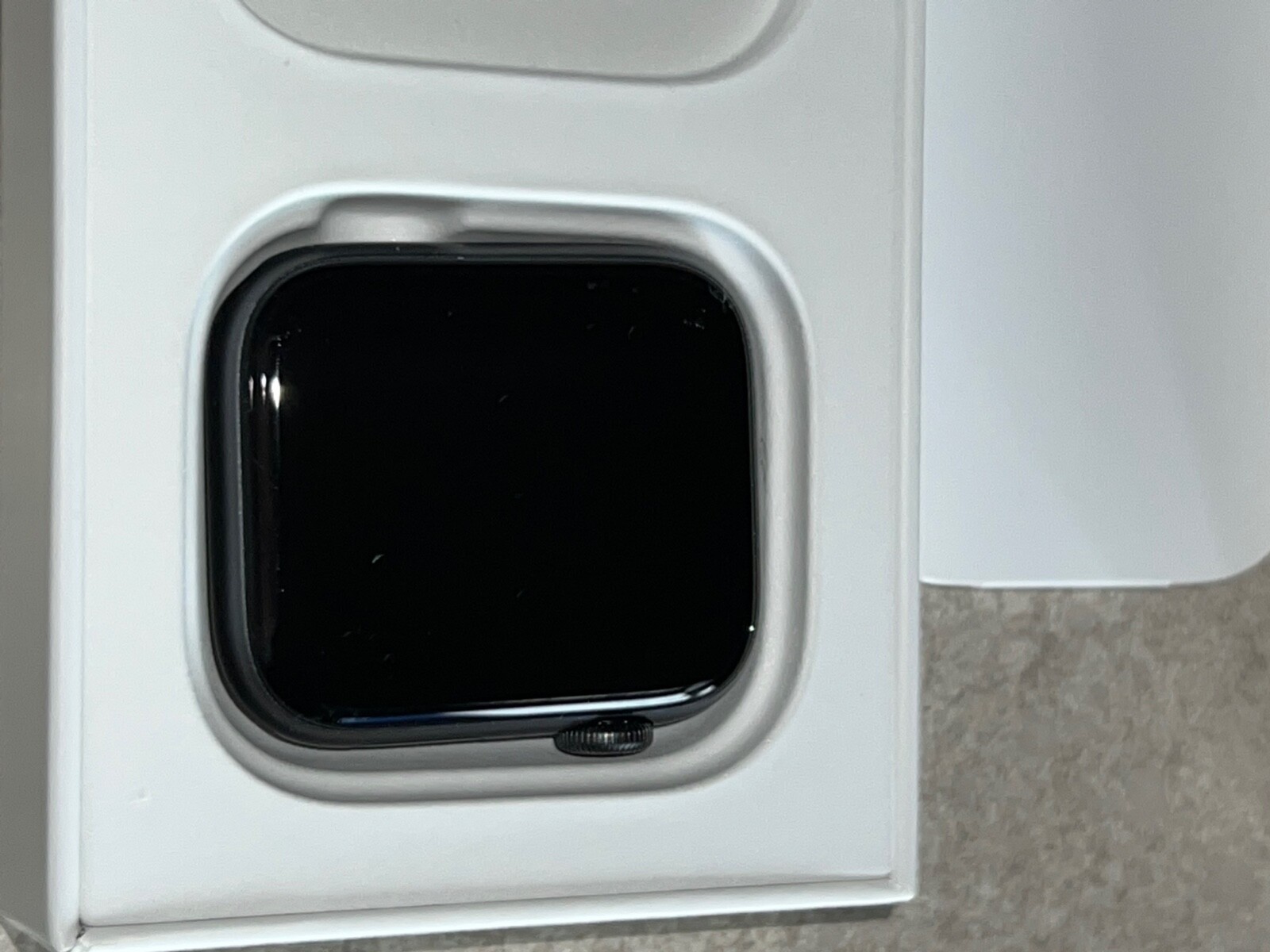 Apple Watch Series 6 44mm Space Gray Aluminum Case with Black Sport Band -…